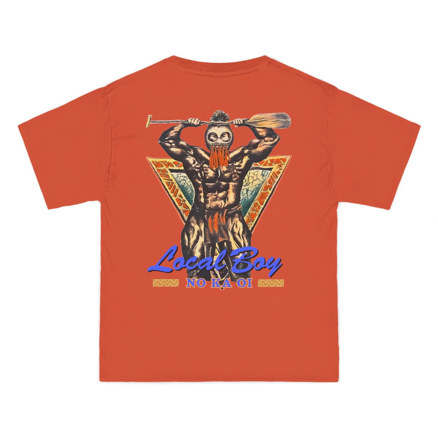 Hawaiian Strength Local Boy No Ka Oi Shirt Vintage Design 90s New Print Beefy-T® Short-Sleeve T-Shirt