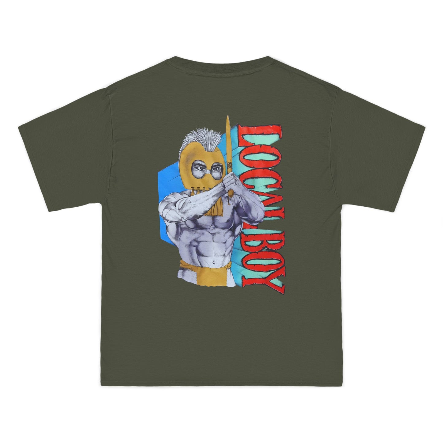 Hawaiian Strength Local Boy Vintage Design 90s New Print Beefy-T® Short-Sleeve T-Shirt