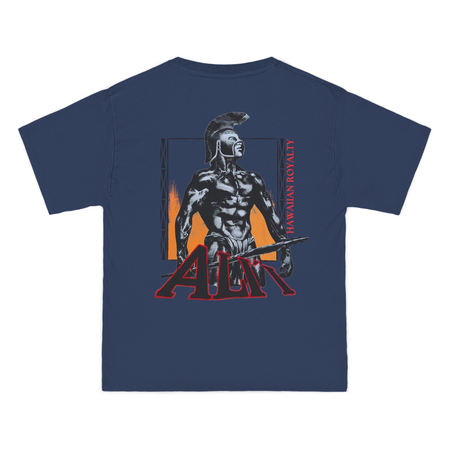 Hawaiian Strength Ali'i Hawaiian Royalty Vintage Design 90s New Print Beefy-T® Short-Sleeve T-Shirt