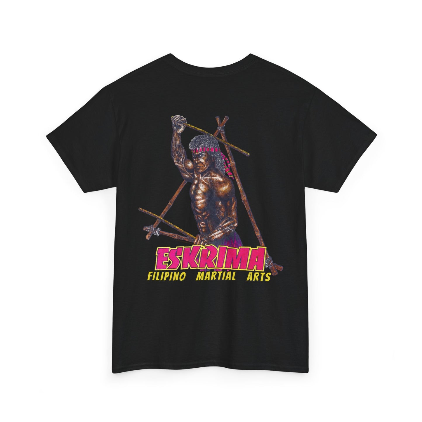 Filipino Strength Eskrima Filipino Martial Arts Unisex Heavy Cotton Tee