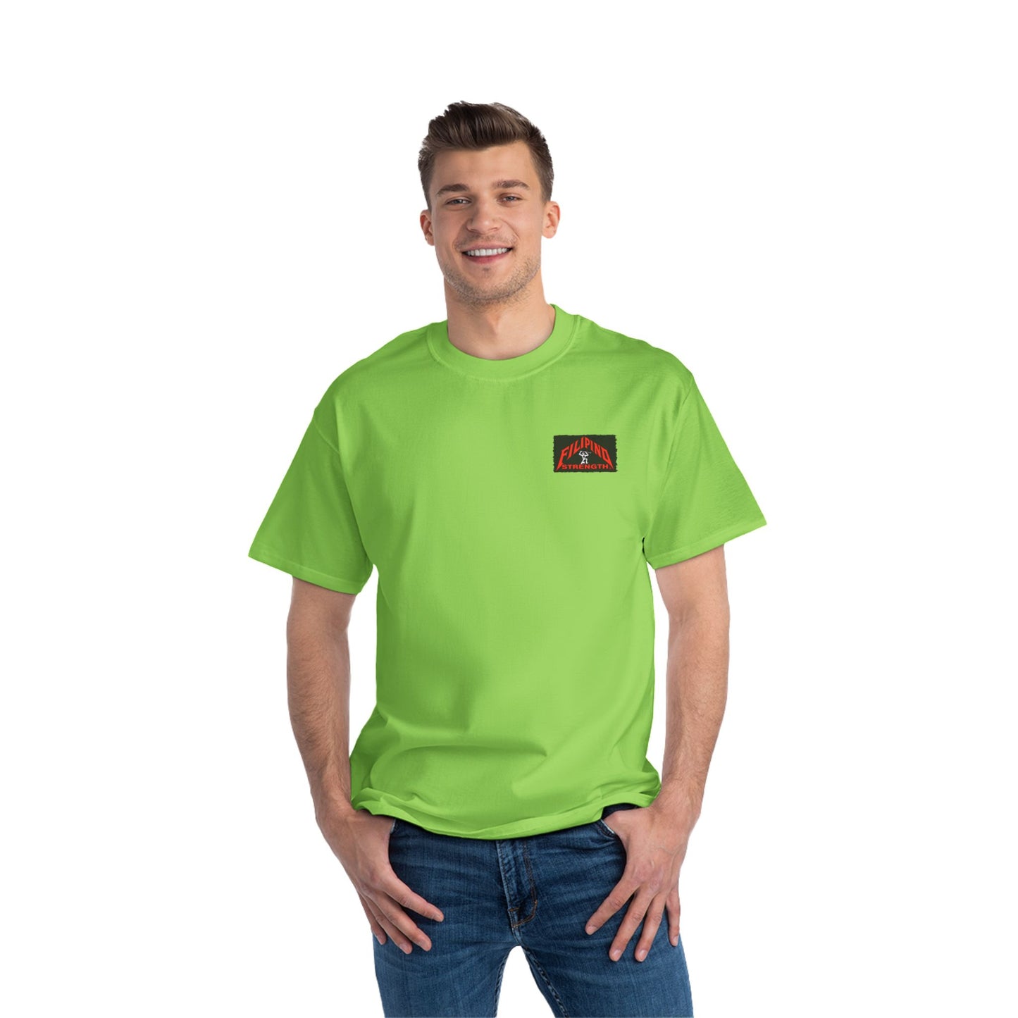 Filipino Strength Soldado Warrior Pilipino Power Vintage Design 90s New Print Beefy-T® Short-Sleeve T-Shirt