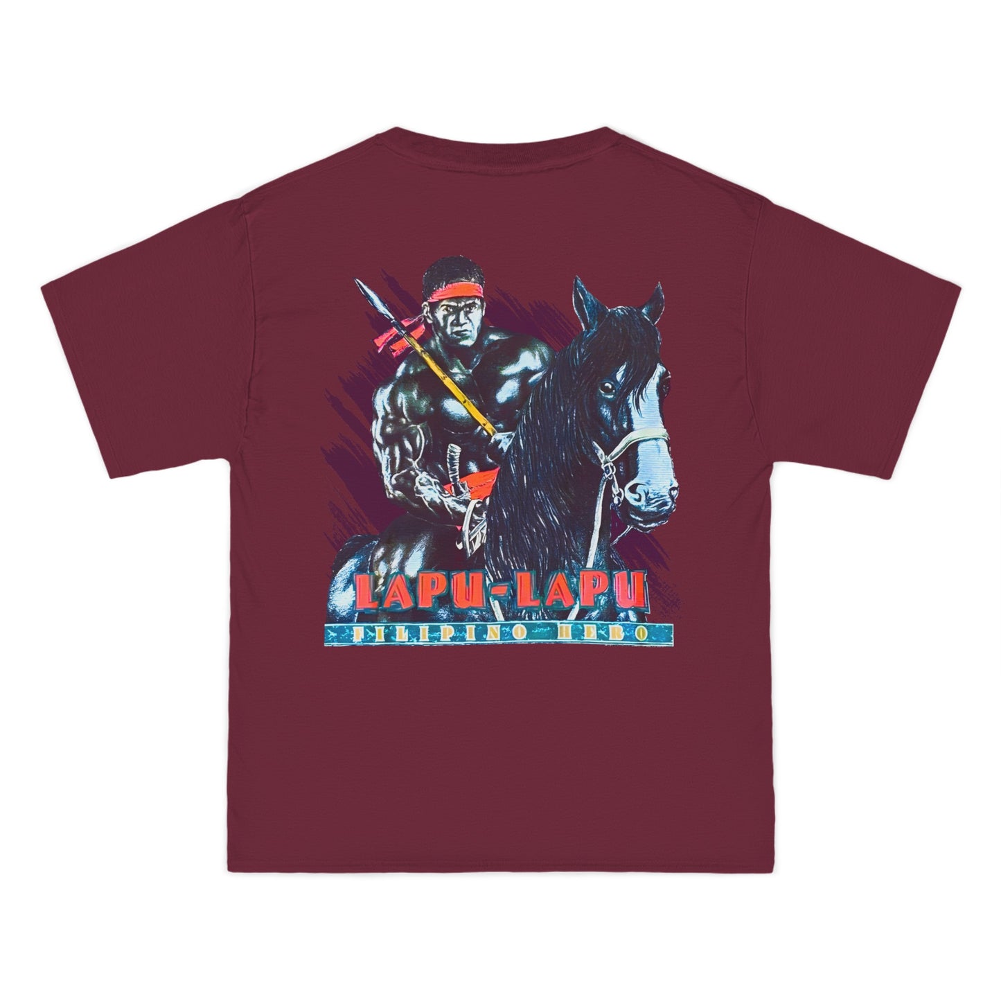 Filipino Strength Lapu-Lapu Filipino Hero Vintage Design 90s New Print Beefy-T® Short-Sleeve T-Shirt