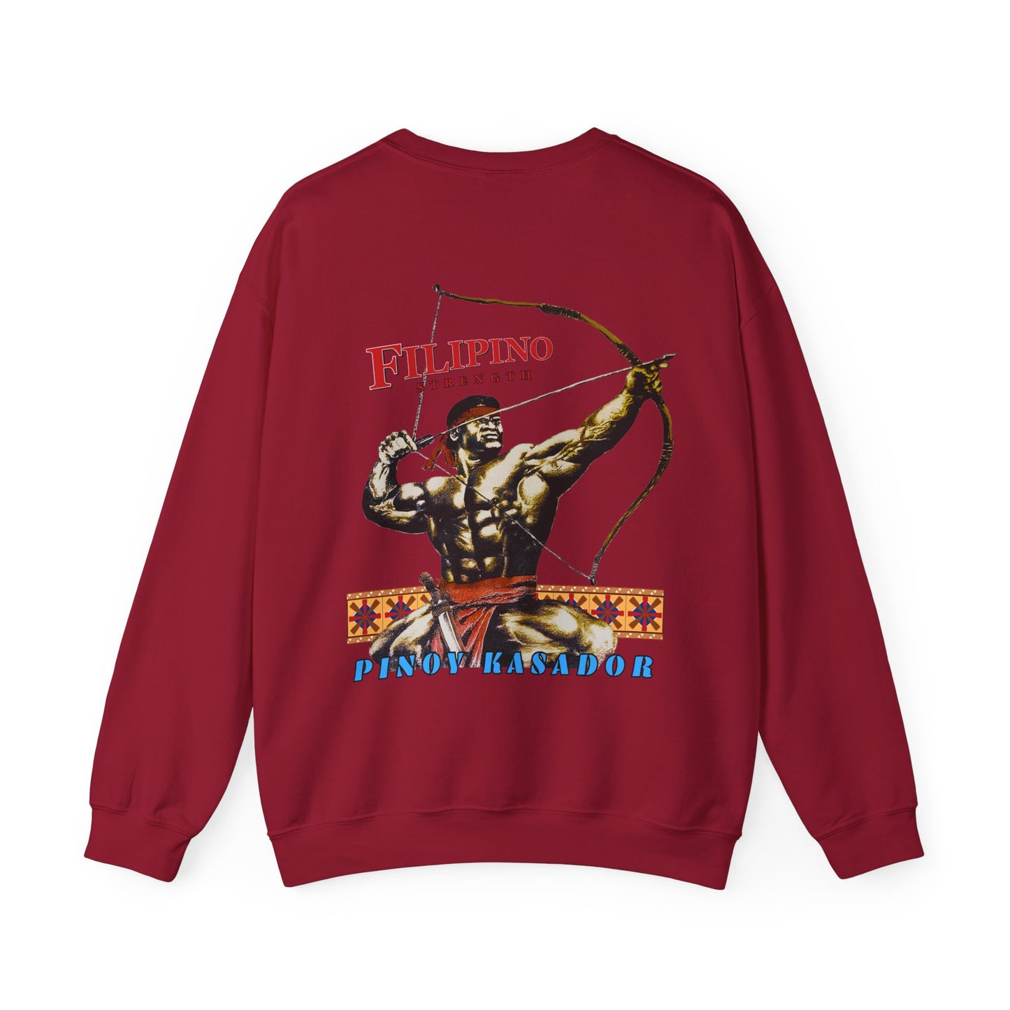 Filipino Strength Pinoy Kasador Filipino Strength Vintage Design 90s New Print Unisex Heavy Blend™ Crewneck Sweatshirt