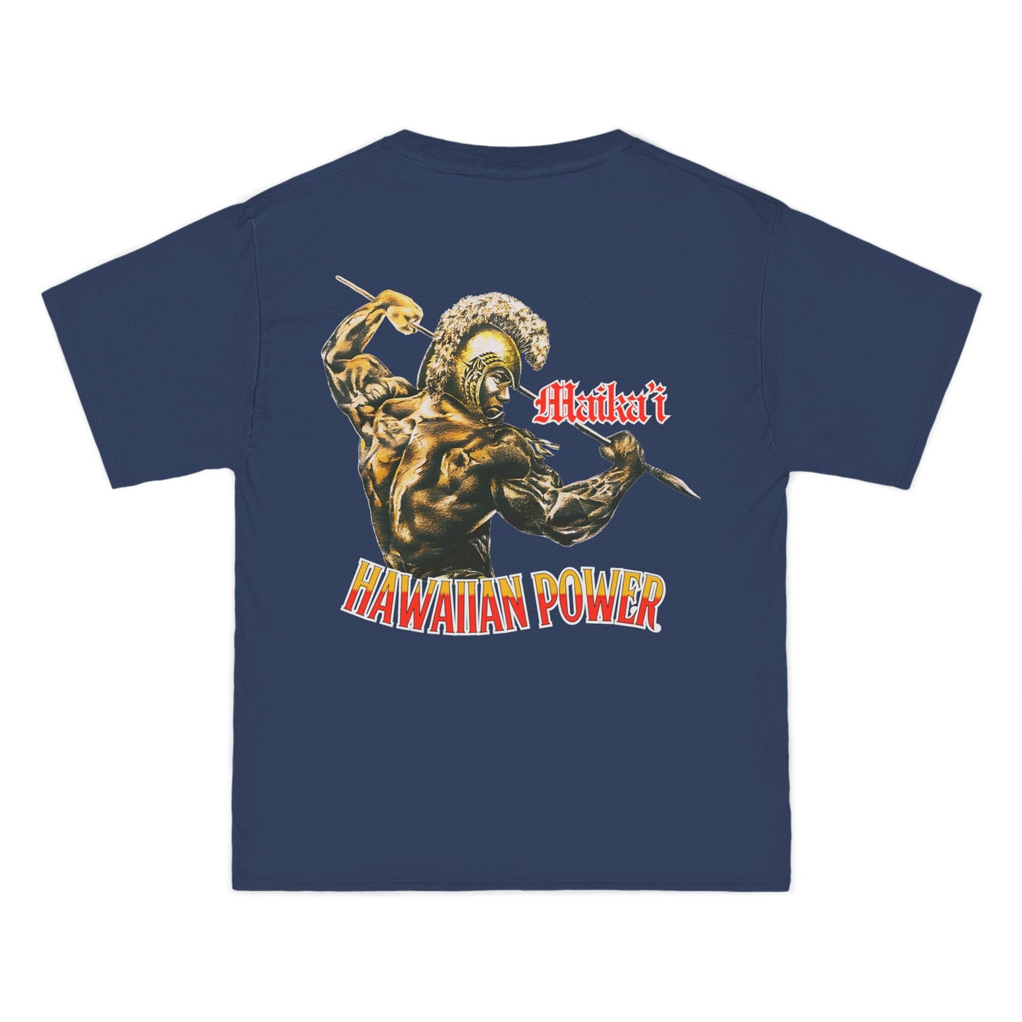 Hawaiian Strength Maika'i Hawaiian Power Vintage Design 90s New Print Beefy-T® Short-Sleeve T-Shirt