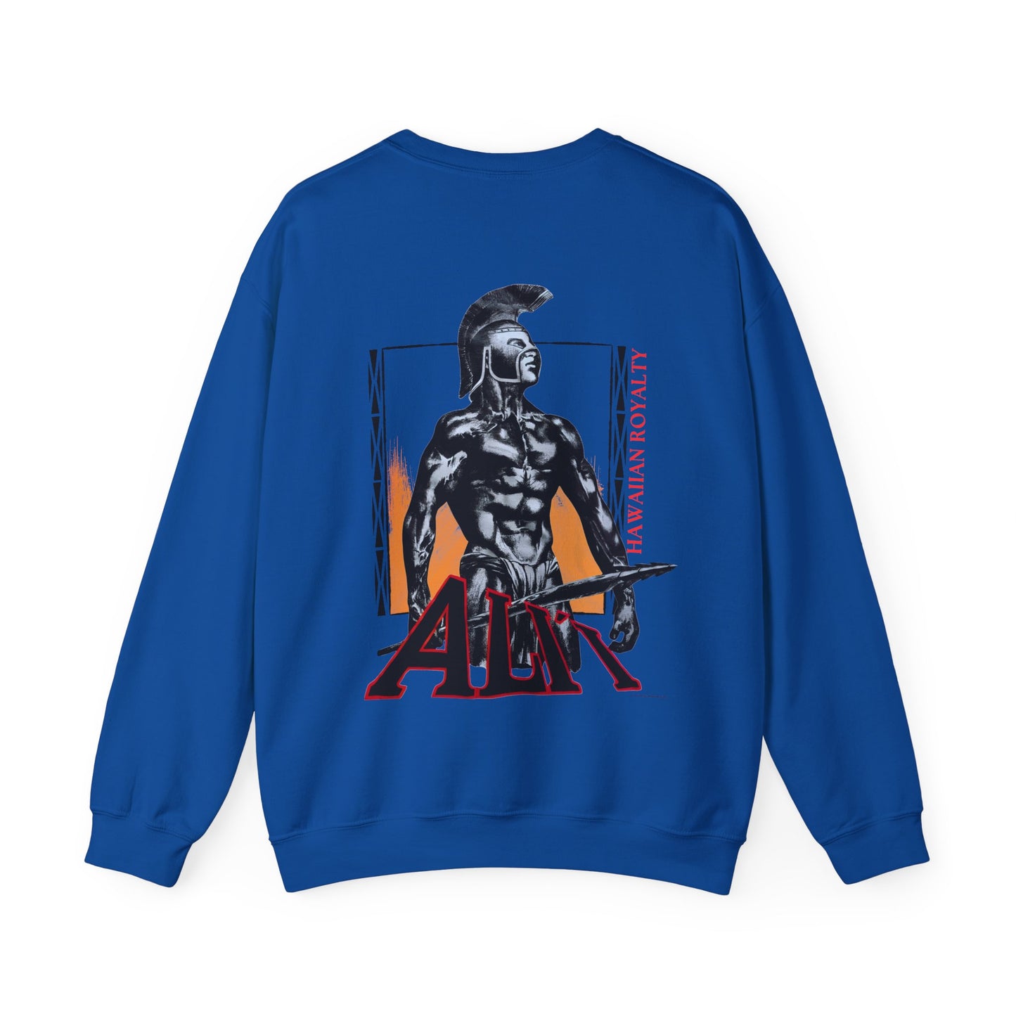 Hawaiian Strength Ali'i Hawaiian Royalty Vintage Design 90s New Print Unisex Heavy Blend™ Crewneck Sweatshirt