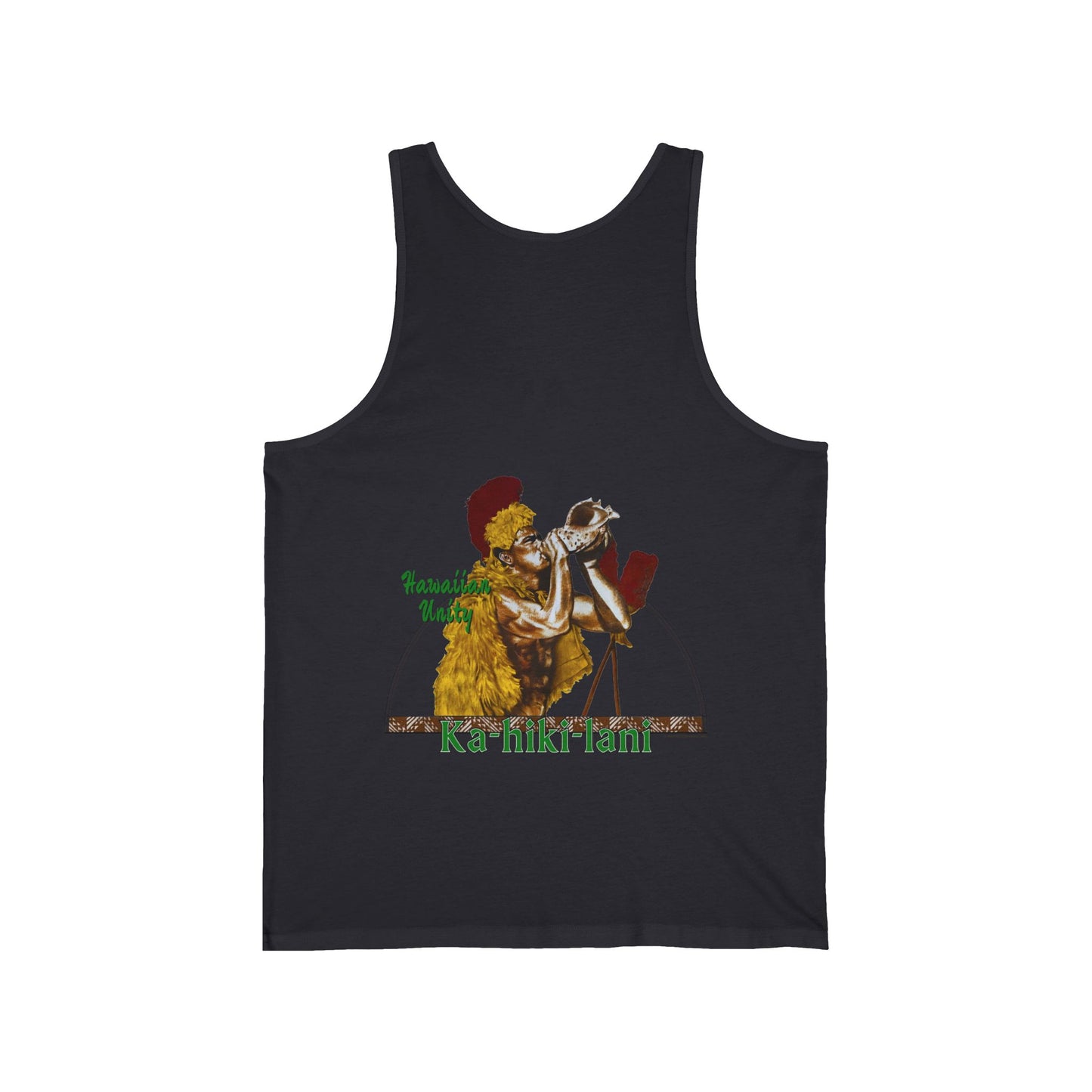 Hawaiian Strength Hawaiian Unity Ka-hiki-lani Vintage Design 90s New Print Unisex Jersey Tank