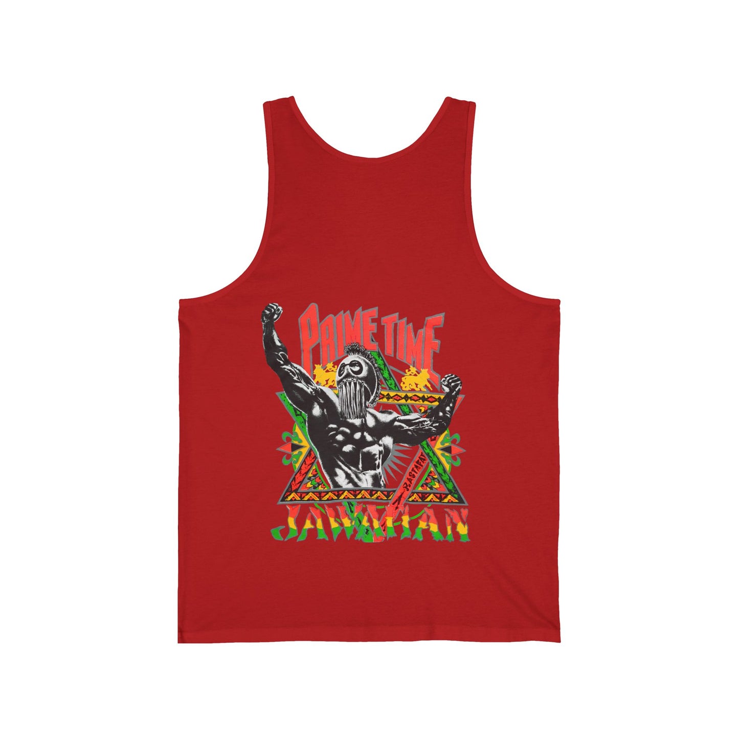 Jawaiian Strength Prime Time Jawaiian Vintage Design 90s New Print Unisex Jersey Tank
