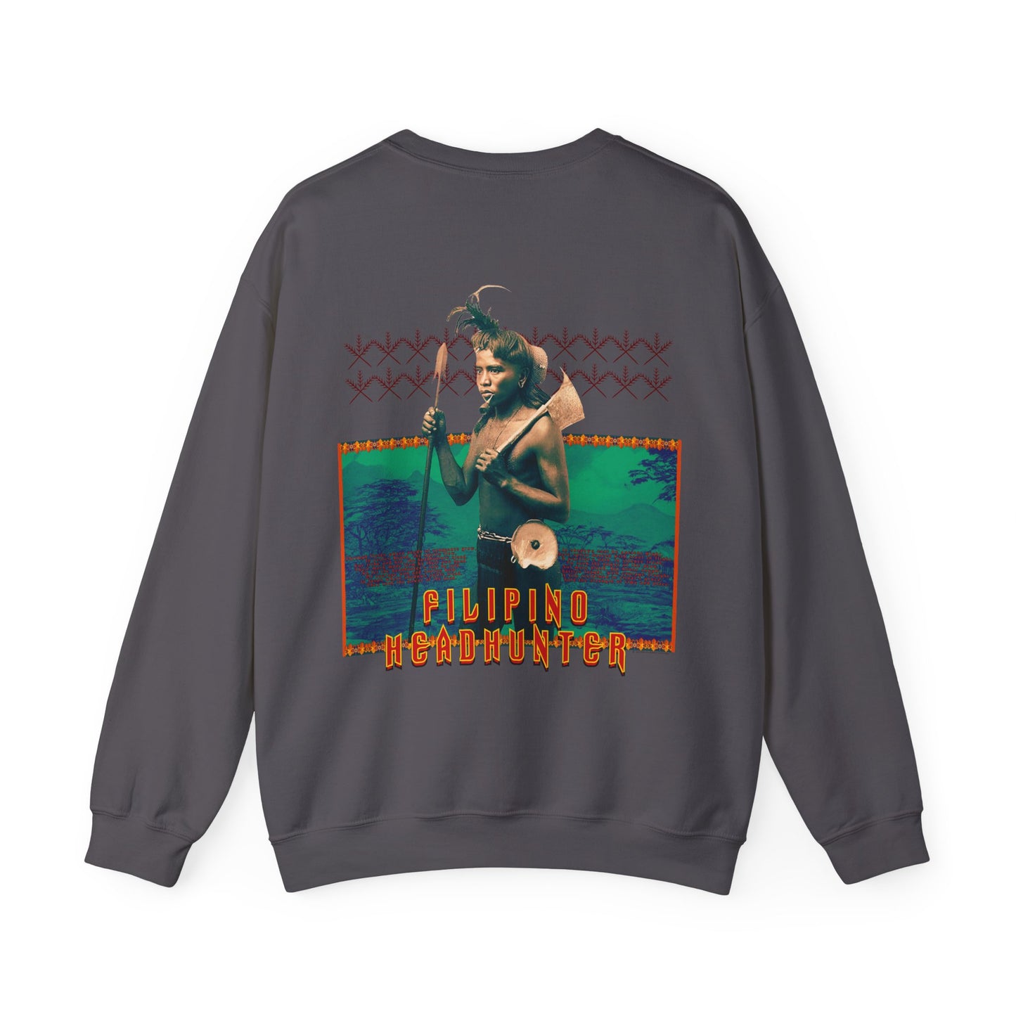 Filipino Strength Filipino HeadHunter Unisex Heavy Blend™ Crewneck Sweatshirt