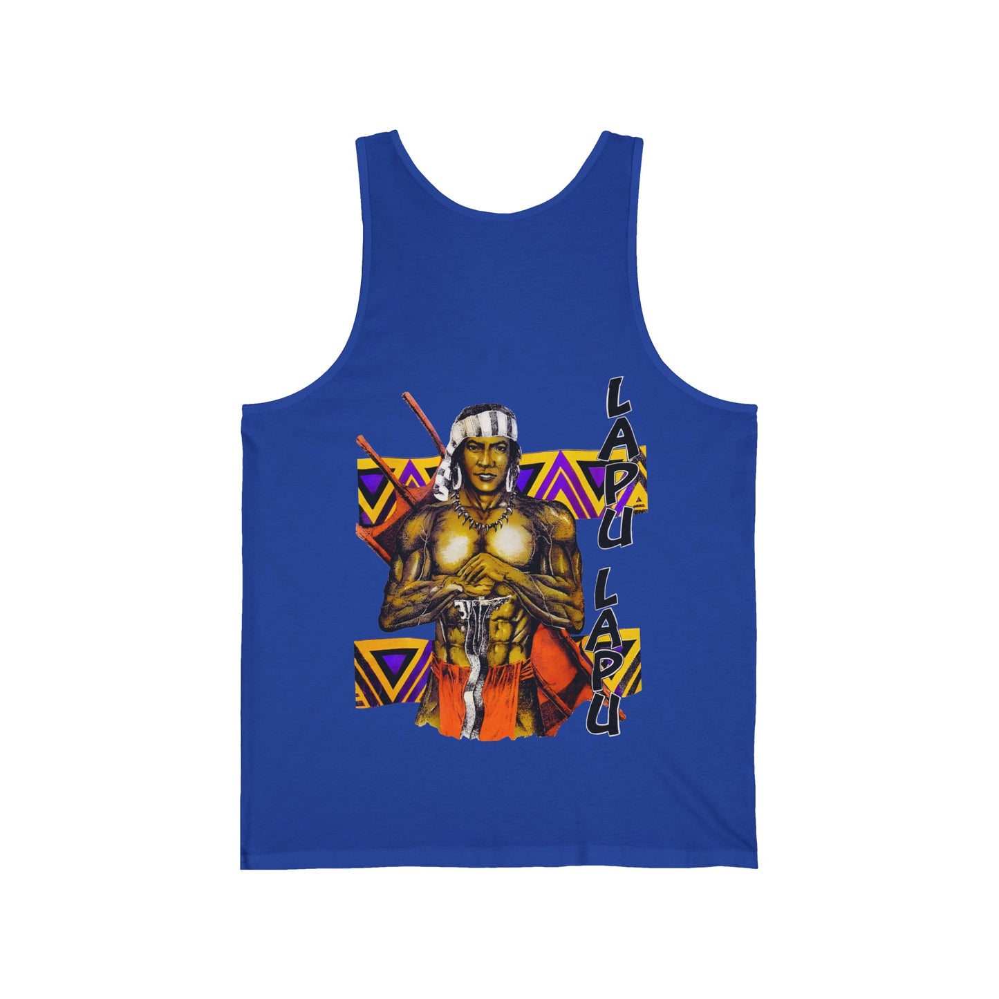 Filipino Strength Lapu Lapu Vintage Design 90s New Print Unisex Jersey Tank