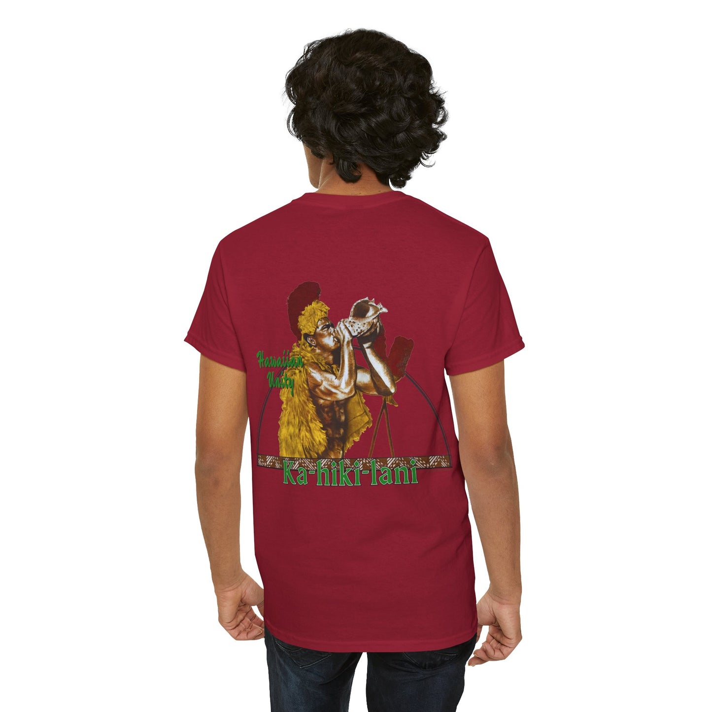 Hawaiian Strength Hawaiian Unity Ka-hiki-lani Vintage Design 90s New Print Unisex Heavy Cotton Tee