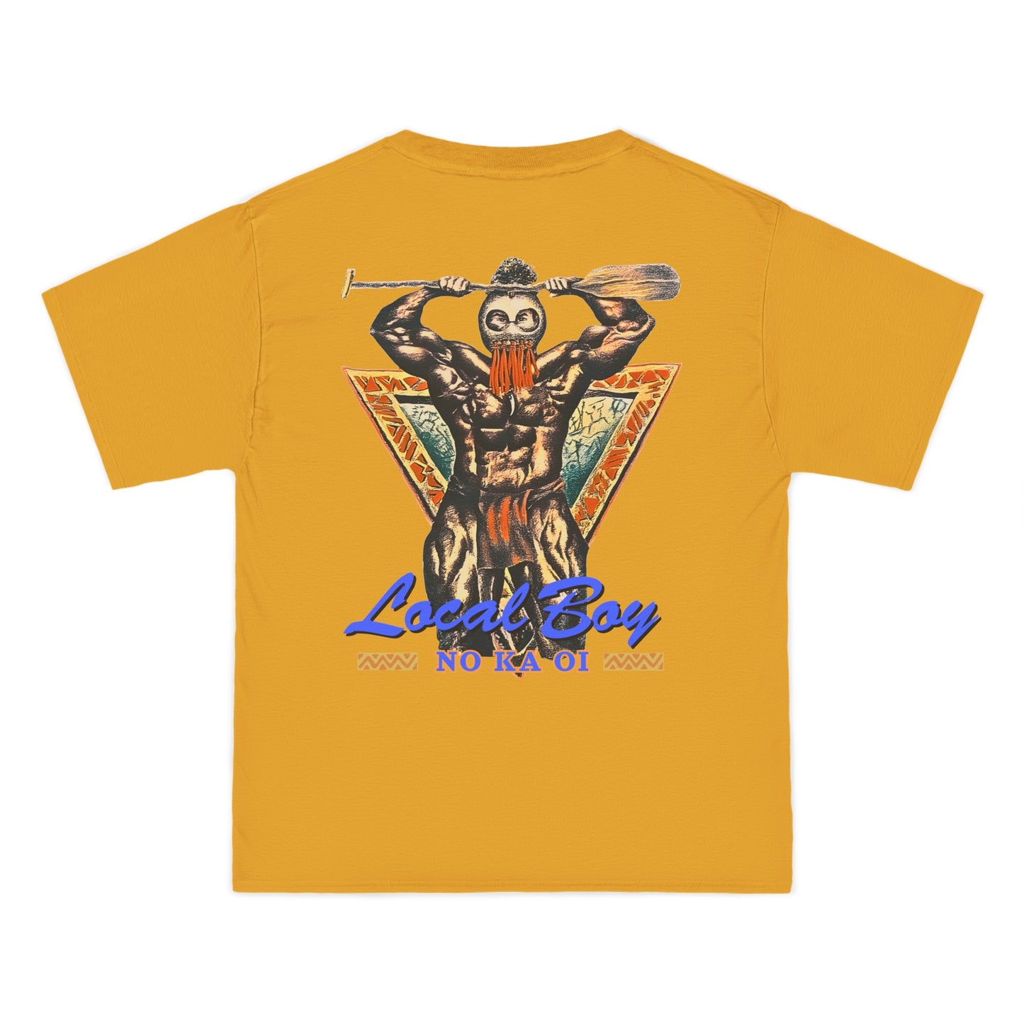 Hawaiian Strength Local Boy No Ka Oi Shirt Vintage Design 90s New Print Beefy-T® Short-Sleeve T-Shirt