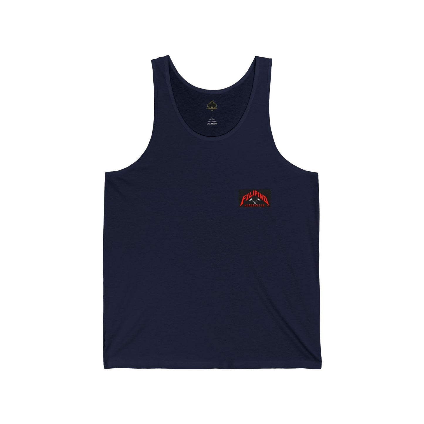 Filipino Strength Filipino Headhunter Igorot Chieftain Lalabi Unisex Jersey Tank