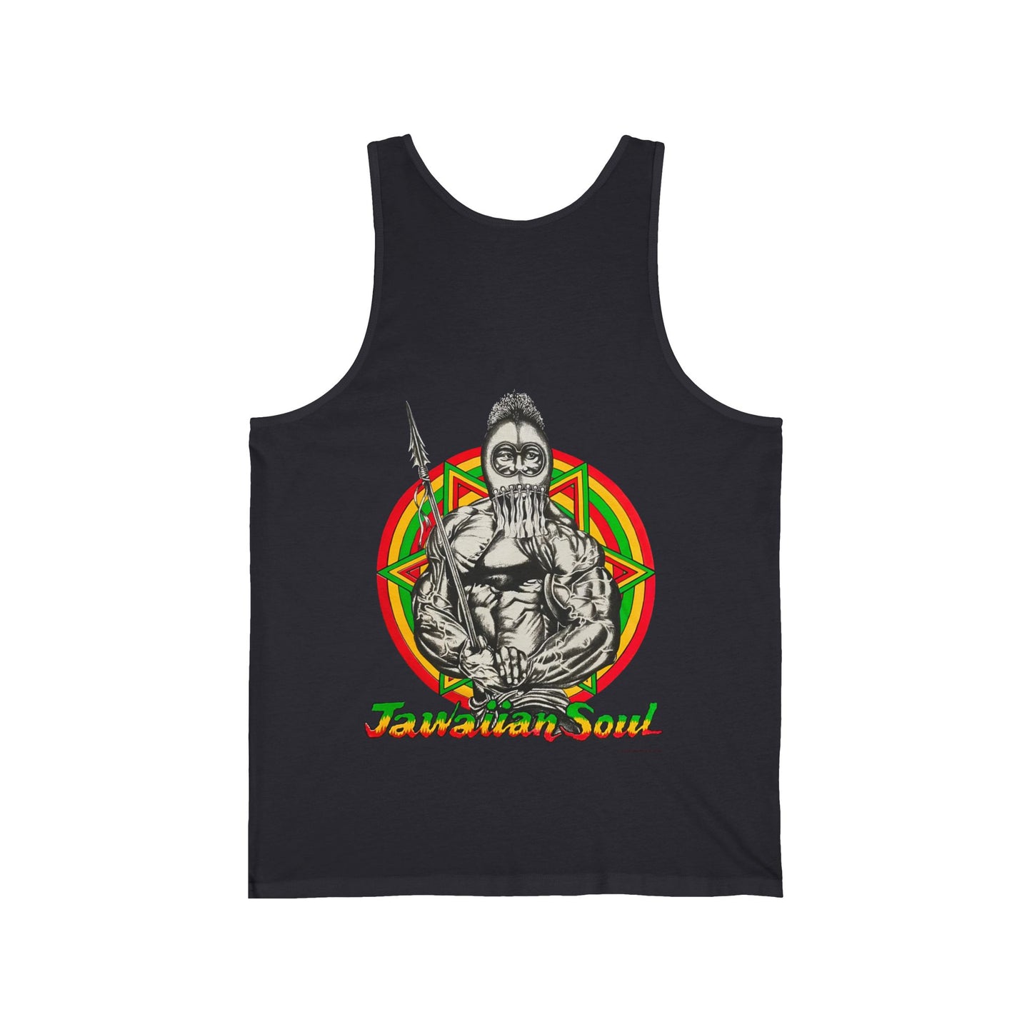 Jawaiian Strength Jawaiian Soul Vintage Design 90s New Print Unisex Jersey Tank