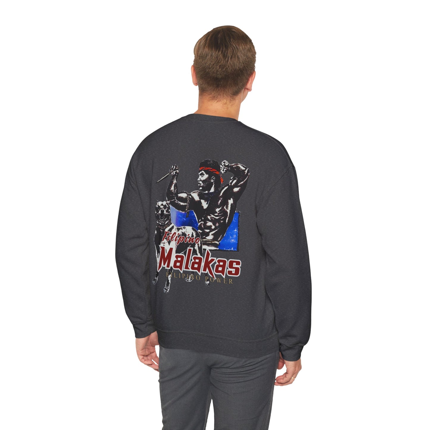 Filipino Strength Filipino Malakas Filipino Power Vintage Design 90s New Print Unisex Heavy Blend™ Crewneck Sweatshirt