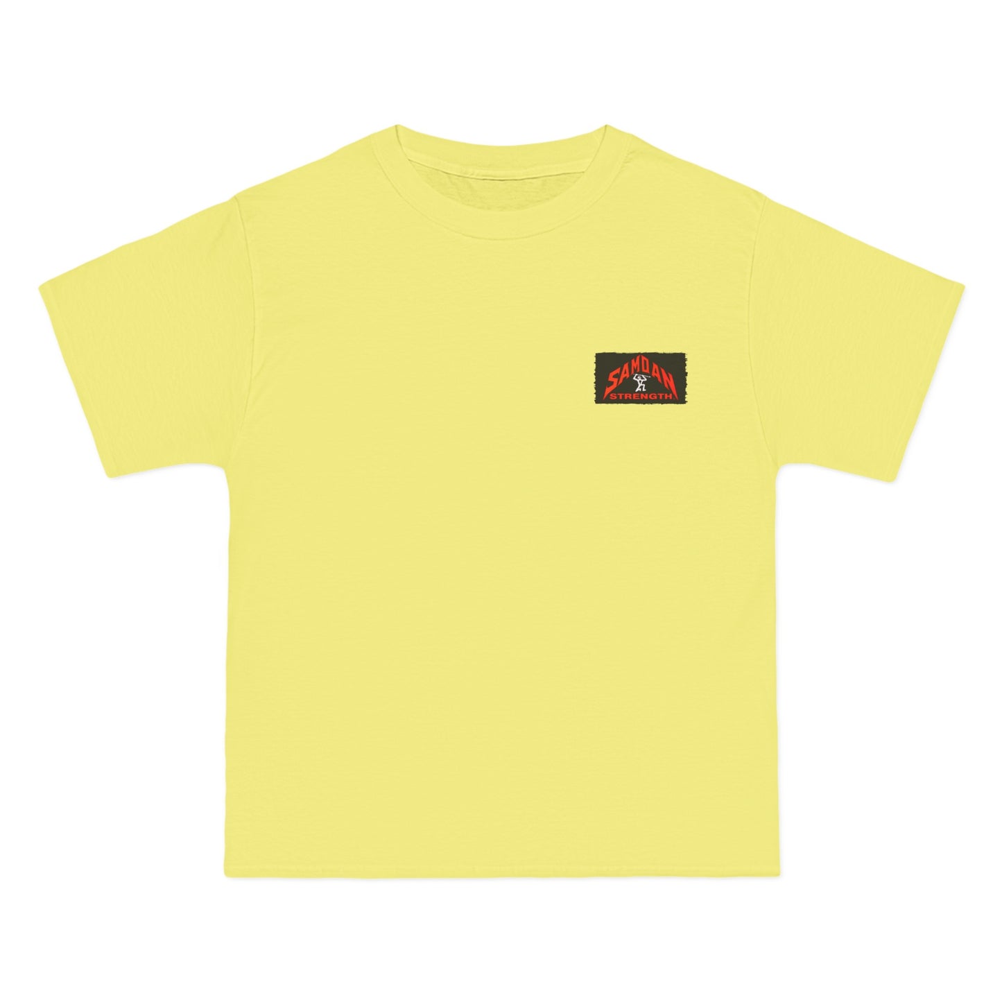 Samoan Strength Samoan Power Vintage Design 90s New Print Beefy-T® Short-Sleeve T-Shirt