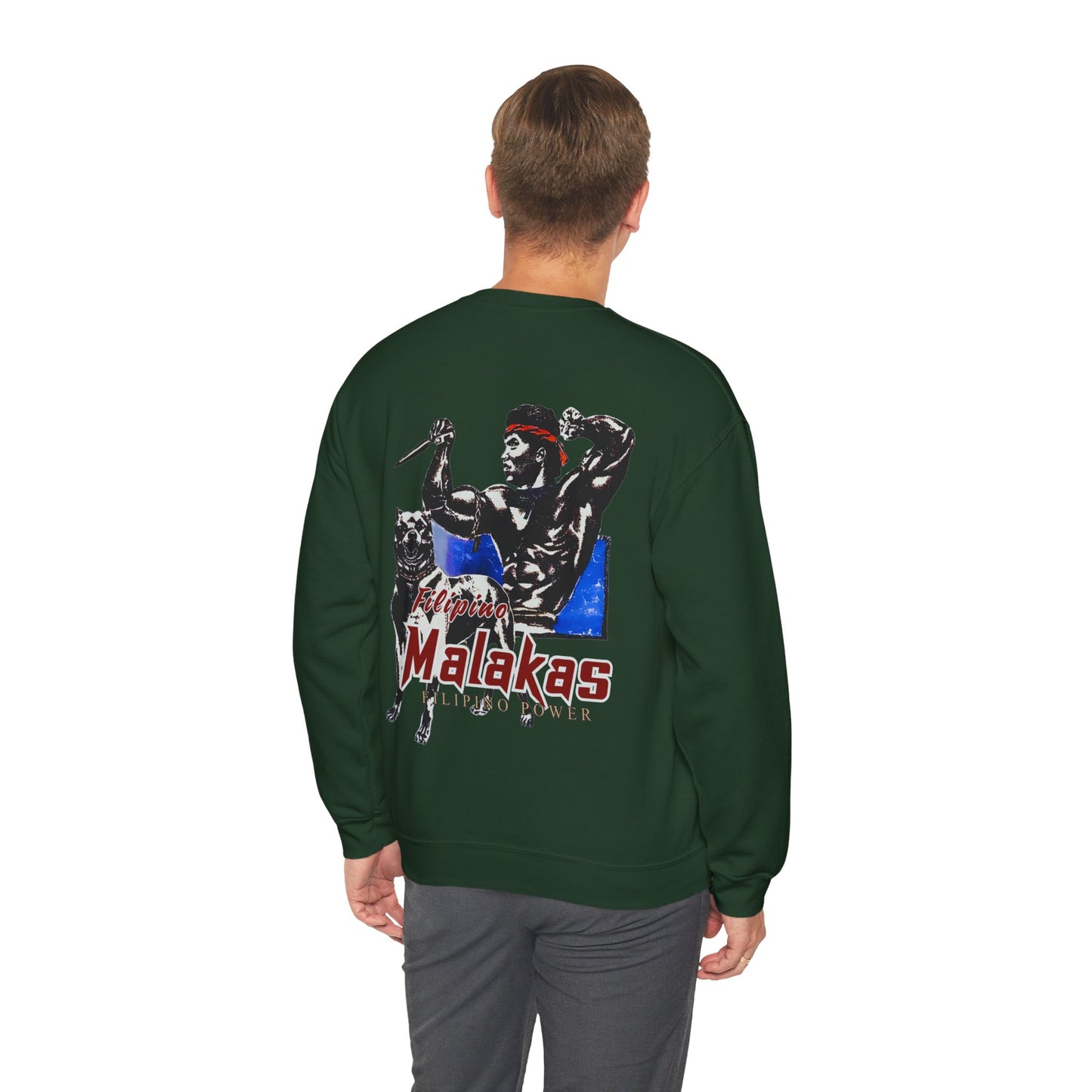 Filipino Strength Filipino Malakas Filipino Power Vintage Design 90s New Print Unisex Heavy Blend™ Crewneck Sweatshirt