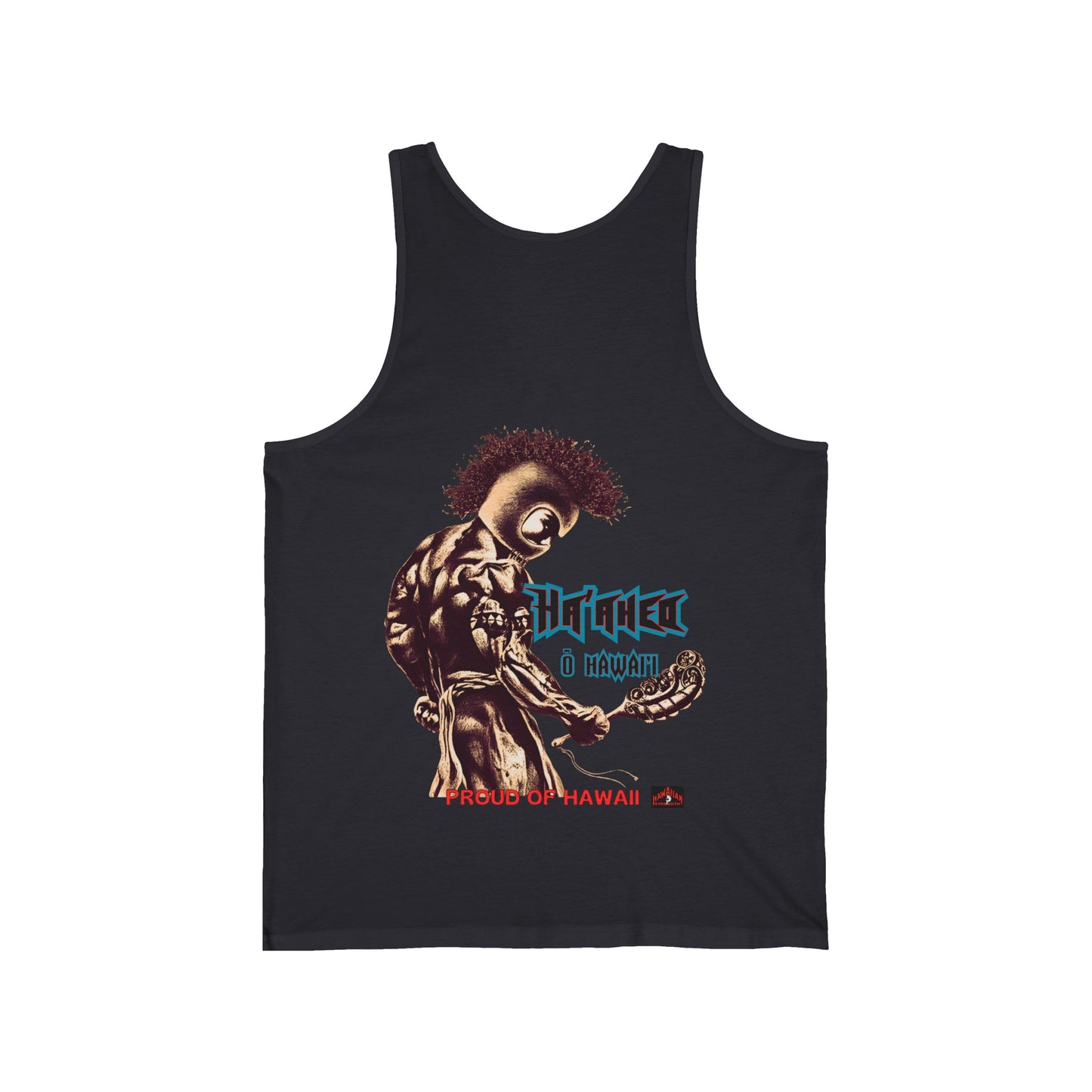Hawaiian Strength Proud of Hawaii Ha'aheo o Hawai'i Vintage Design 90s New Print Unisex Jersey Tank