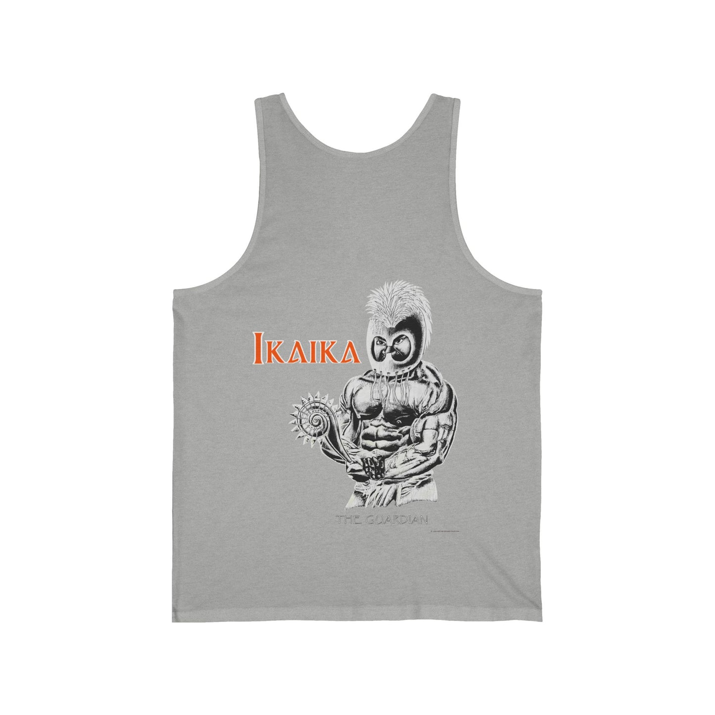 Hawaiian Strength Ikaika The Guardian Vintage Design 90s New Print Unisex Jersey Tank