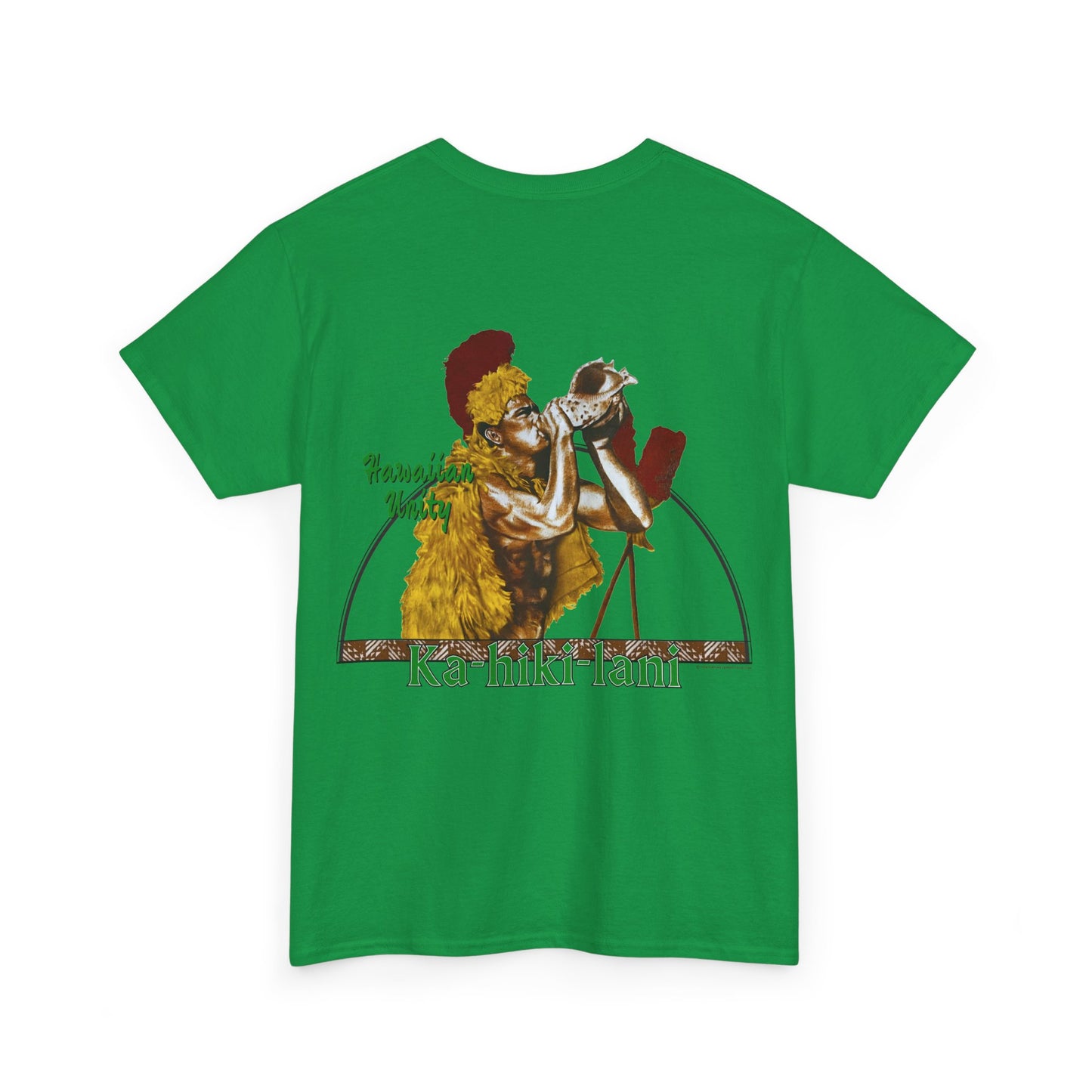 Hawaiian Strength Hawaiian Unity Ka-hiki-lani Vintage Design 90s New Print Unisex Heavy Cotton Tee