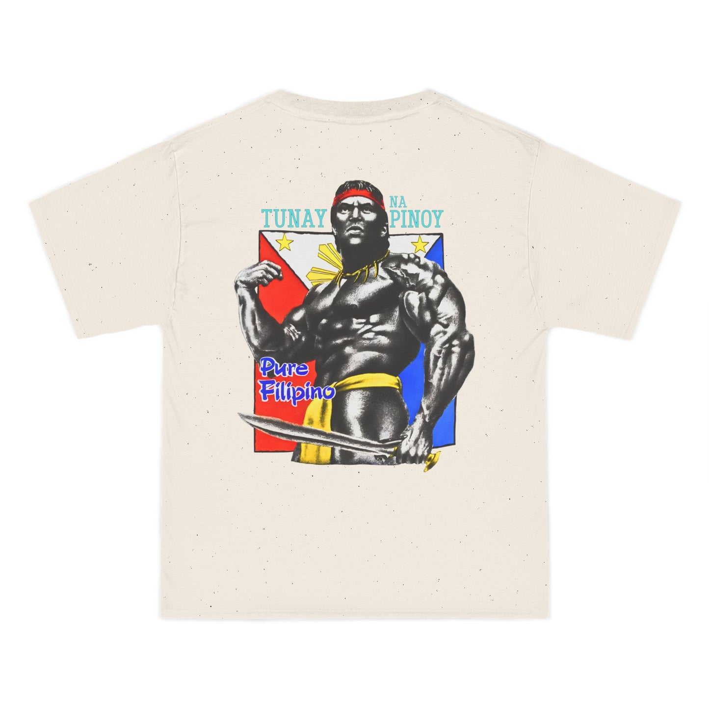 Filipino Strength Tunay na Pinoy Pure Filipino Vintage Design 90s New Print Beefy-T® Short-Sleeve T-Shirt