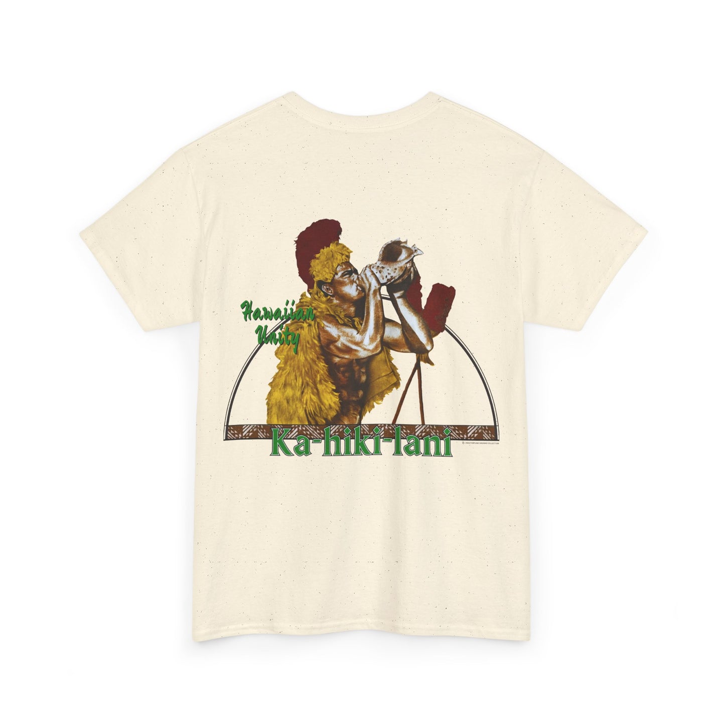 Hawaiian Strength Hawaiian Unity Ka-hiki-lani Vintage Design 90s New Print Unisex Heavy Cotton Tee
