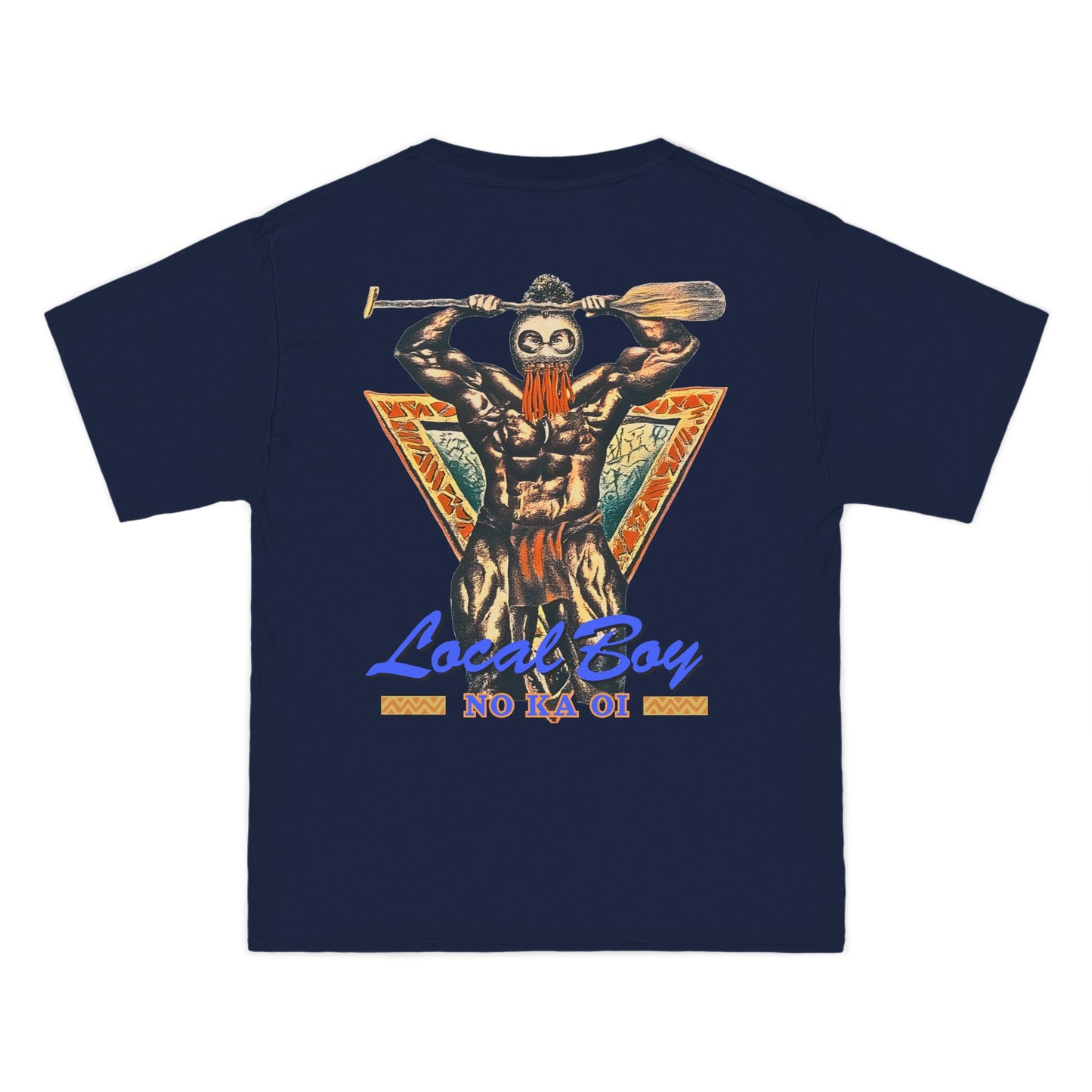 Hawaiian Strength Local Boy No Ka Oi Shirt Vintage Design 90s New Print Beefy-T® Short-Sleeve T-Shirt