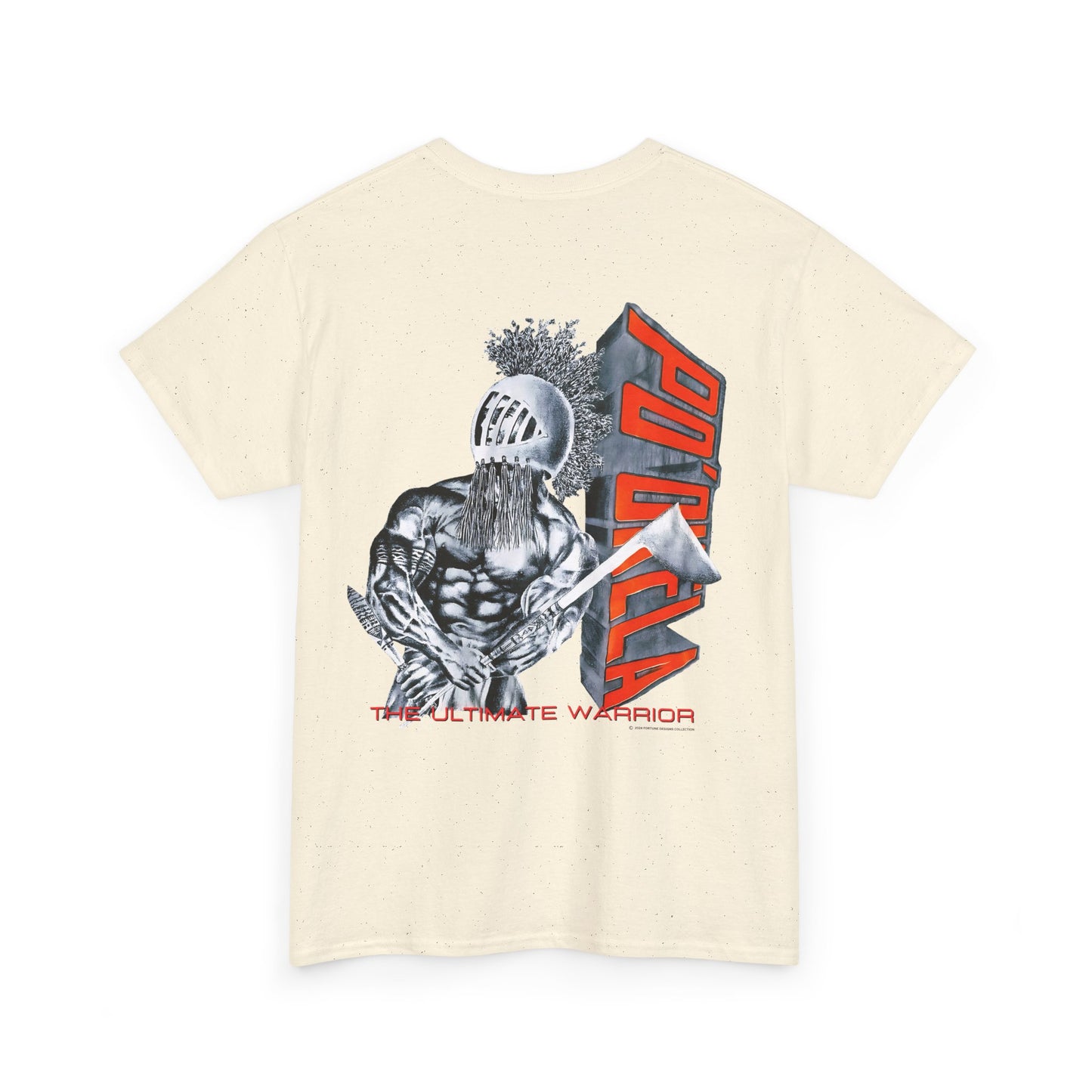 Hawaiian Strength Po'okela The Ultimate Warrior Unisex Heavy Cotton Tee