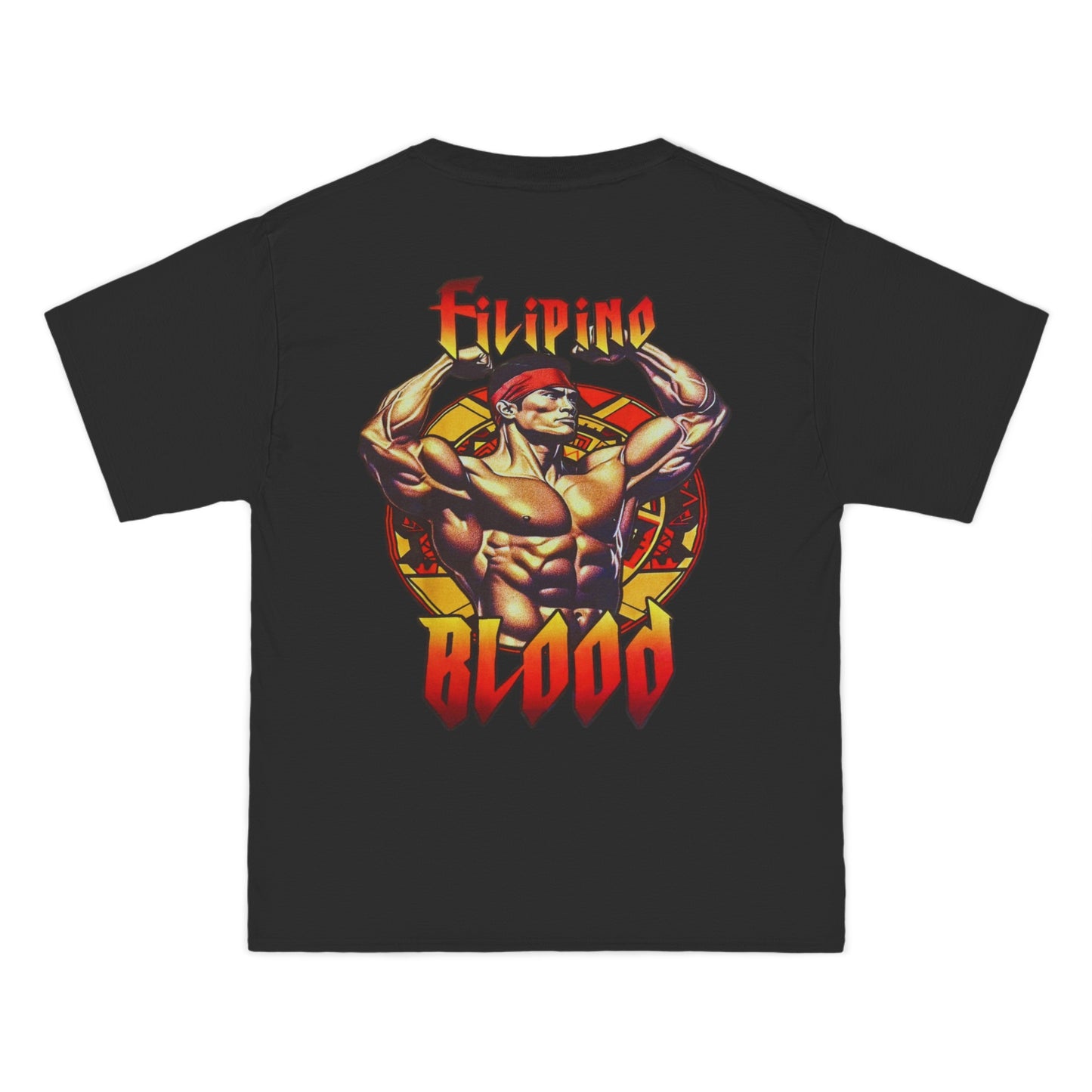 Filipino Strength Filipino Blood Vintage Design 90s New Print Beefy-T® Short-Sleeve T-Shirt