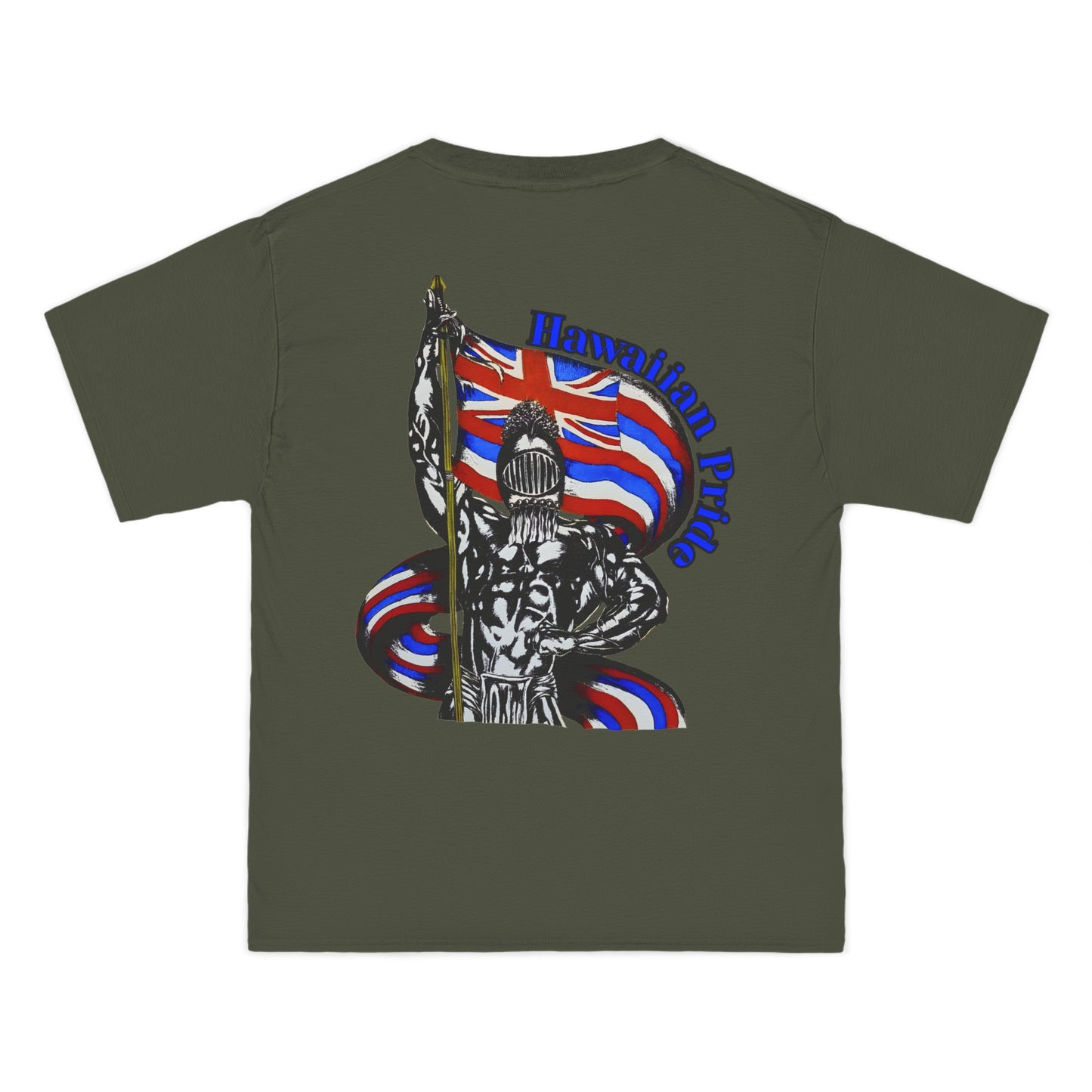 Hawaiian Strength Hawaiian Pride Vintage Design 90s New Print Beefy-T® Short-Sleeve T-Shirt