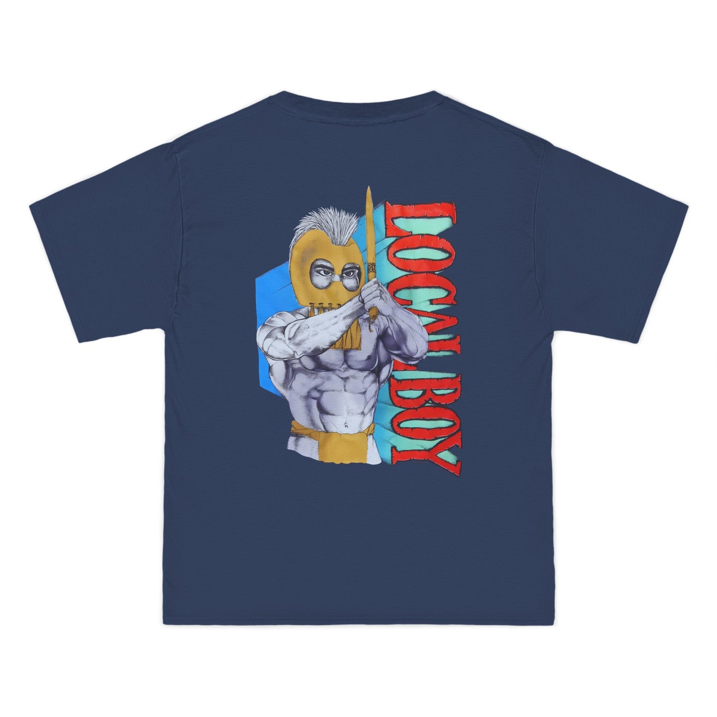 Hawaiian Strength Local Boy Vintage Design 90s New Print Beefy-T® Short-Sleeve T-Shirt