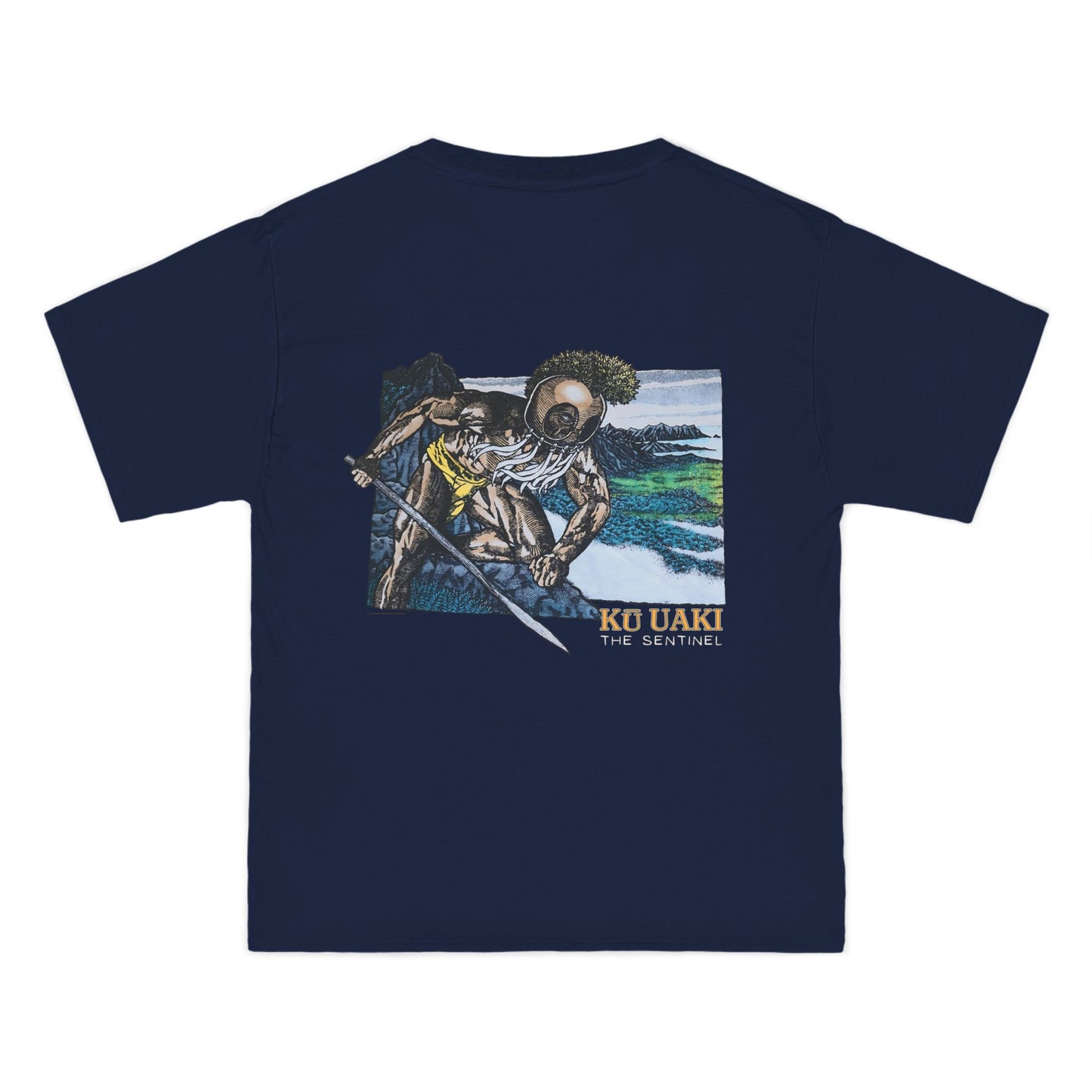 Hawaiian Strength Ku Uaki The Sentinel Beefy-T® Short-Sleeve T-Shirt