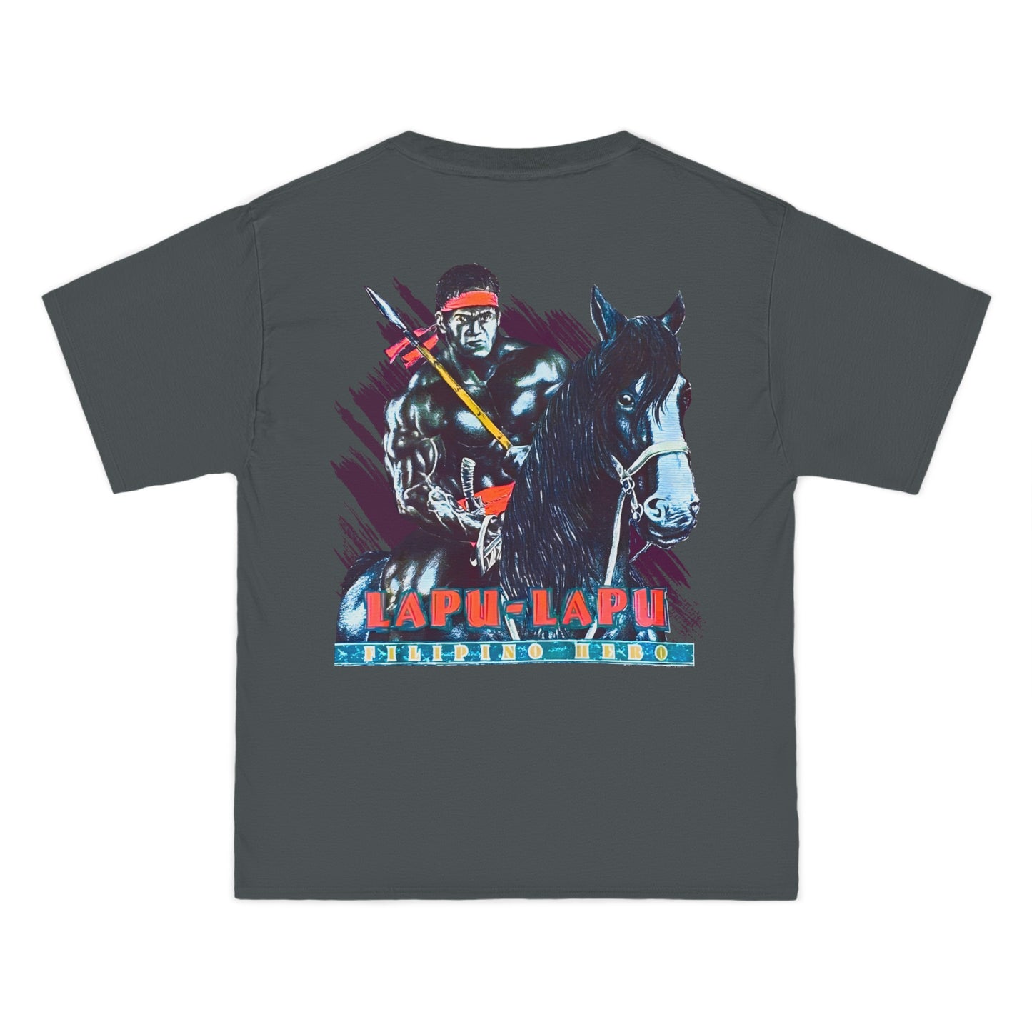 Filipino Strength Lapu-Lapu Filipino Hero Vintage Design 90s New Print Beefy-T® Short-Sleeve T-Shirt