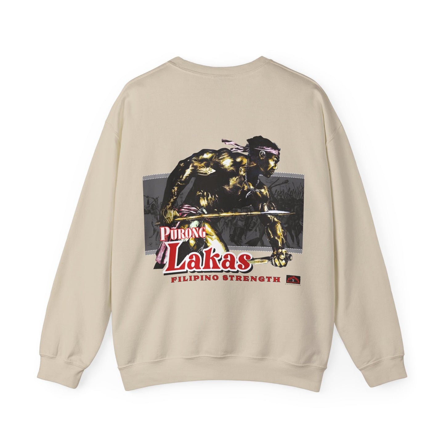 Filipino Strength Purong Lakas Filipino Strength Unisex Heavy Blend™ Crewneck Sweatshirt
