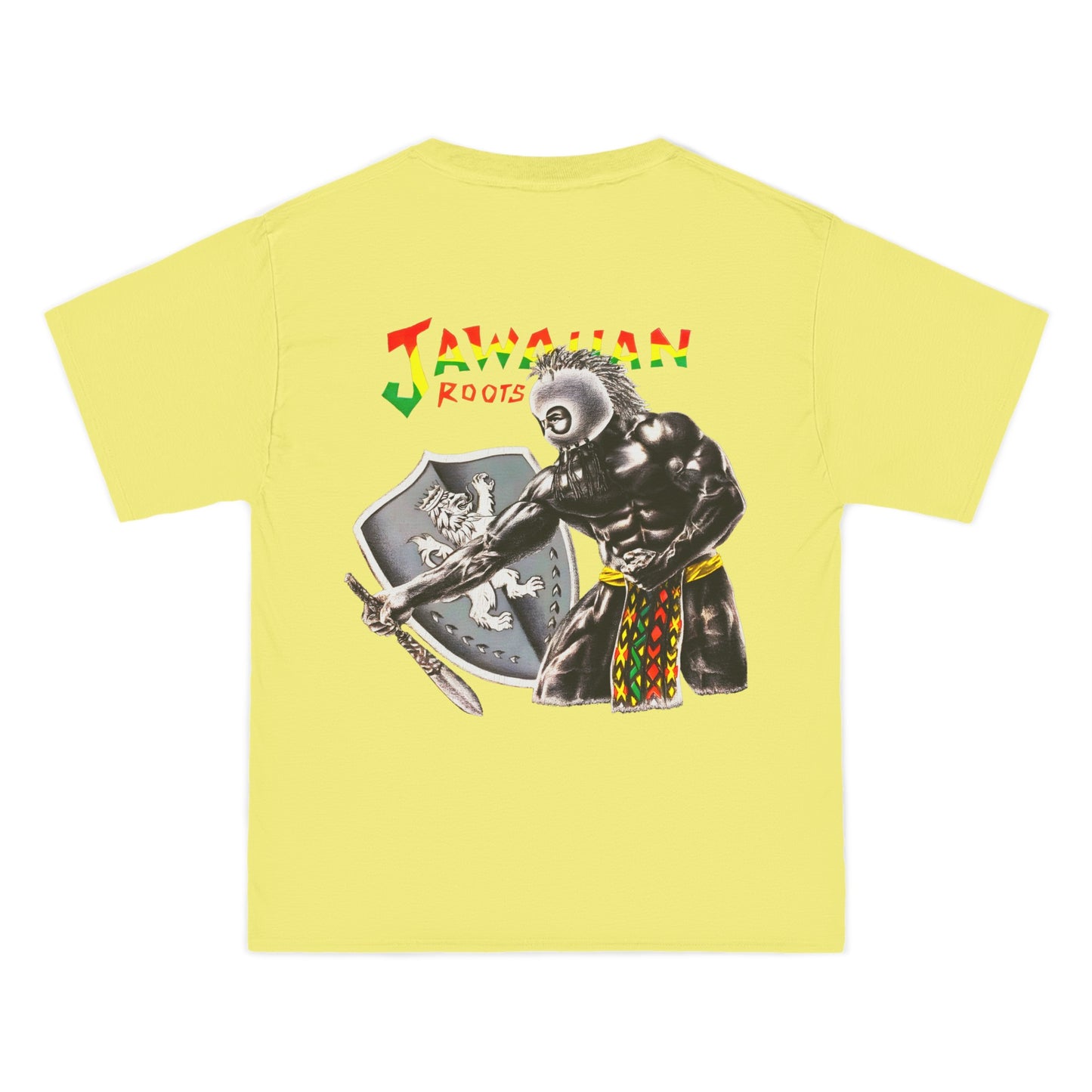 Jawaiian Strenght Jawaiian Roots Vintage Design 90s New Print Beefy-T® Short-Sleeve T-Shirt