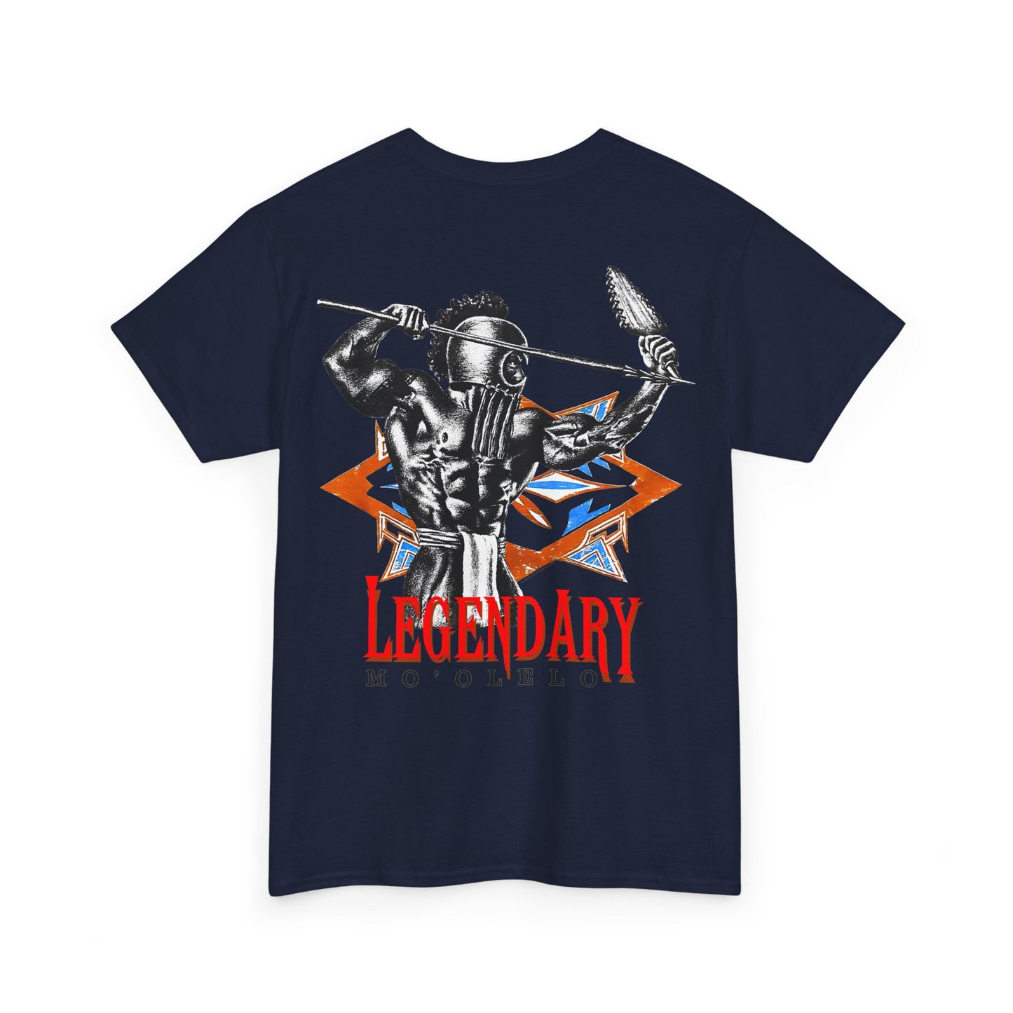 Hawaiian Strength Legendary Mo'olelo Vintage 90s Design New Print Unisex Heavy Cotton Tee