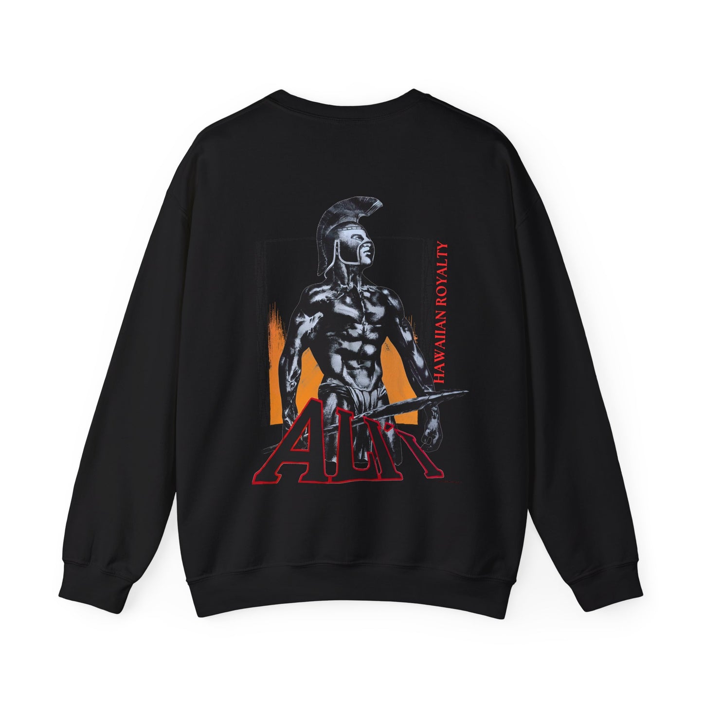 Hawaiian Strength Ali'i Hawaiian Royalty Vintage Design 90s New Print Unisex Heavy Blend™ Crewneck Sweatshirt