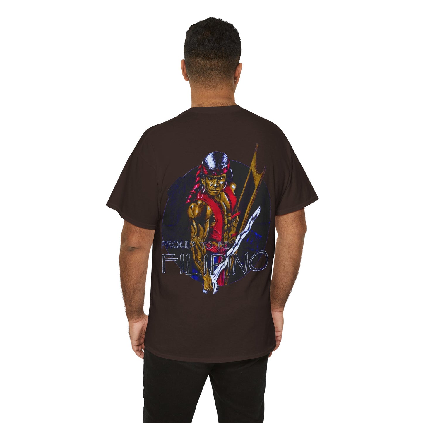 Filipino Strength Proud To Be Filipino Vintage Design 90s New Print T-shirt Unisex Heavy Cotton Tee