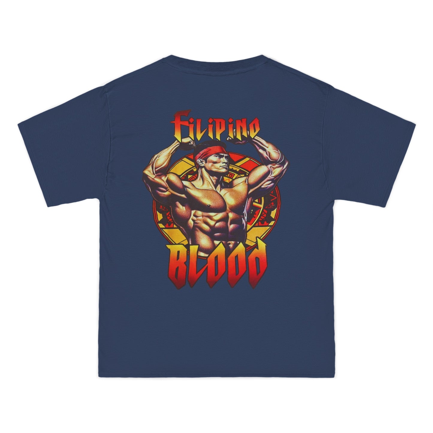 Filipino Strength Filipino Blood Vintage Design 90s New Print Beefy-T® Short-Sleeve T-Shirt