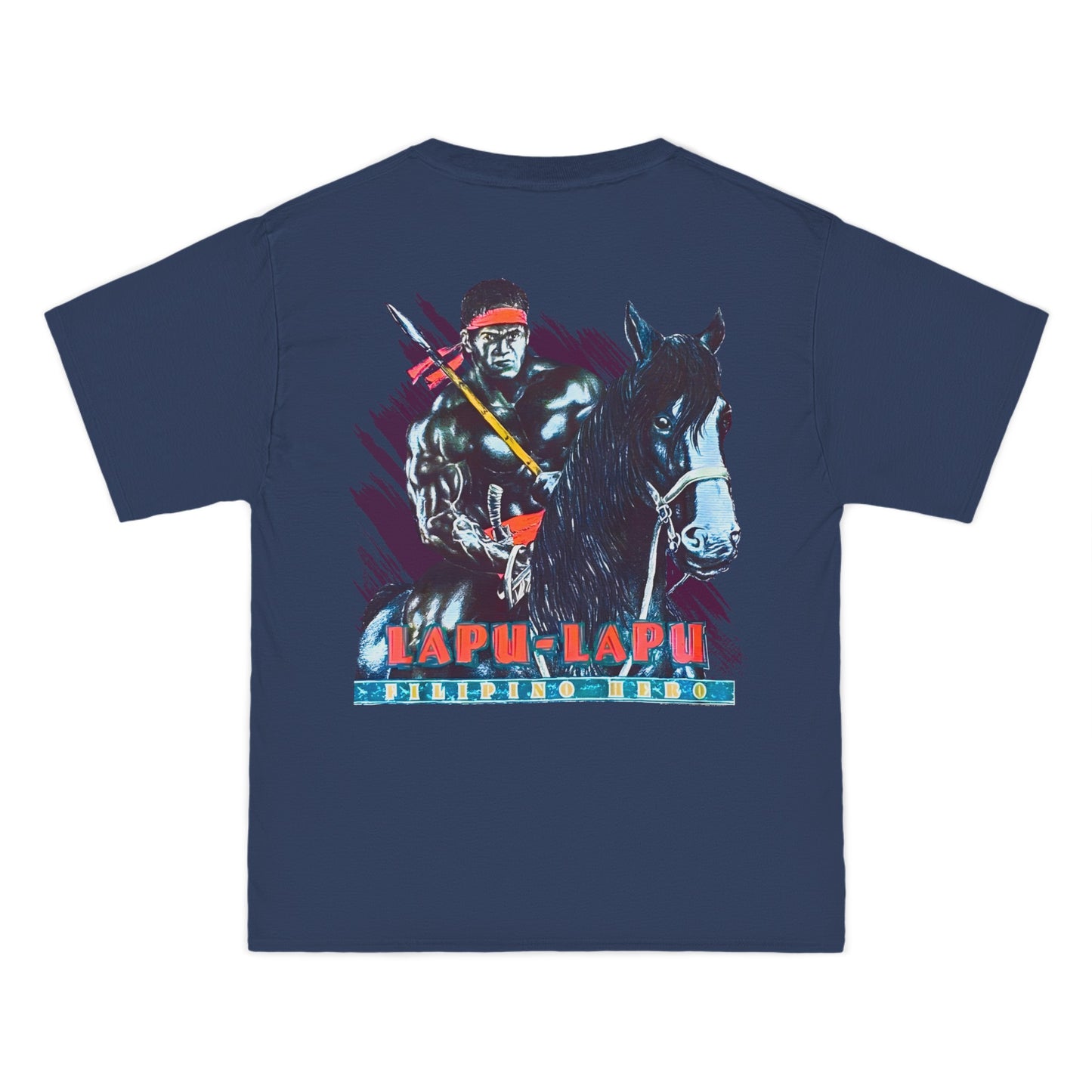 Filipino Strength Lapu-Lapu Filipino Hero Vintage Design 90s New Print Beefy-T® Short-Sleeve T-Shirt
