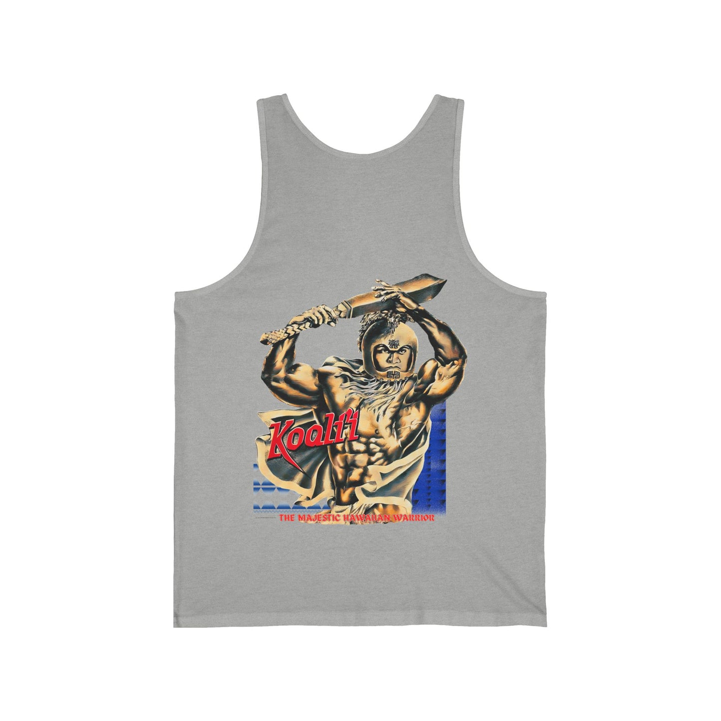 Hawaiian Strength Koali'i The Majestic Hawaiian Warrior Vintage Design 90s New Print Unisex Jersey Tank