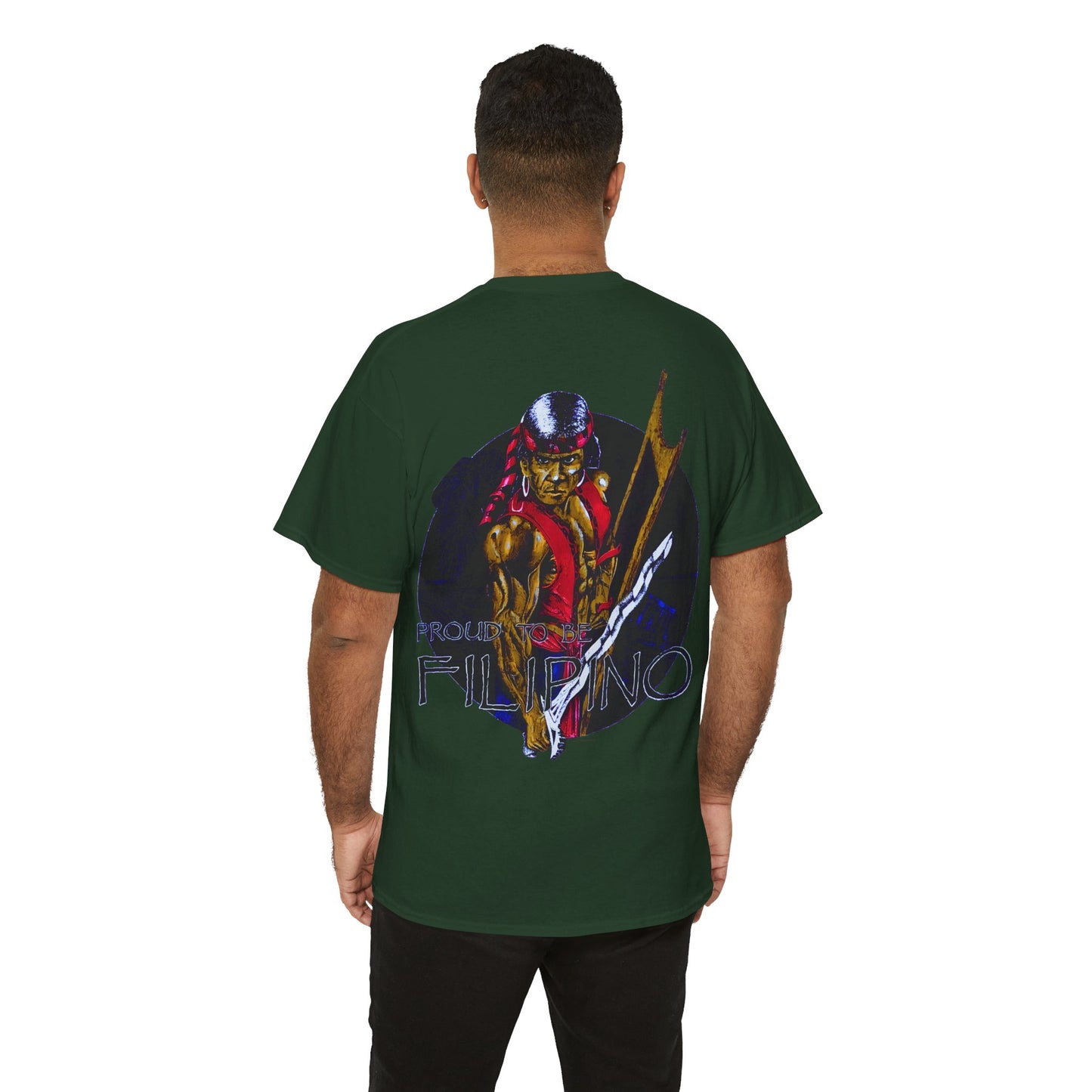 Filipino Strength Proud To Be Filipino Vintage Design 90s New Print T-shirt Unisex Heavy Cotton Tee