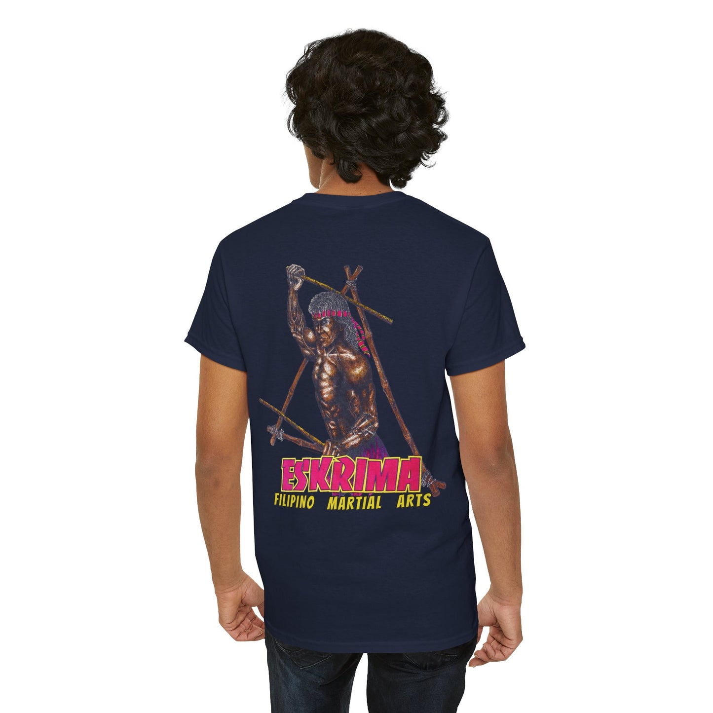 Filipino Strength Eskrima Filipino Martial Arts Unisex Heavy Cotton Tee