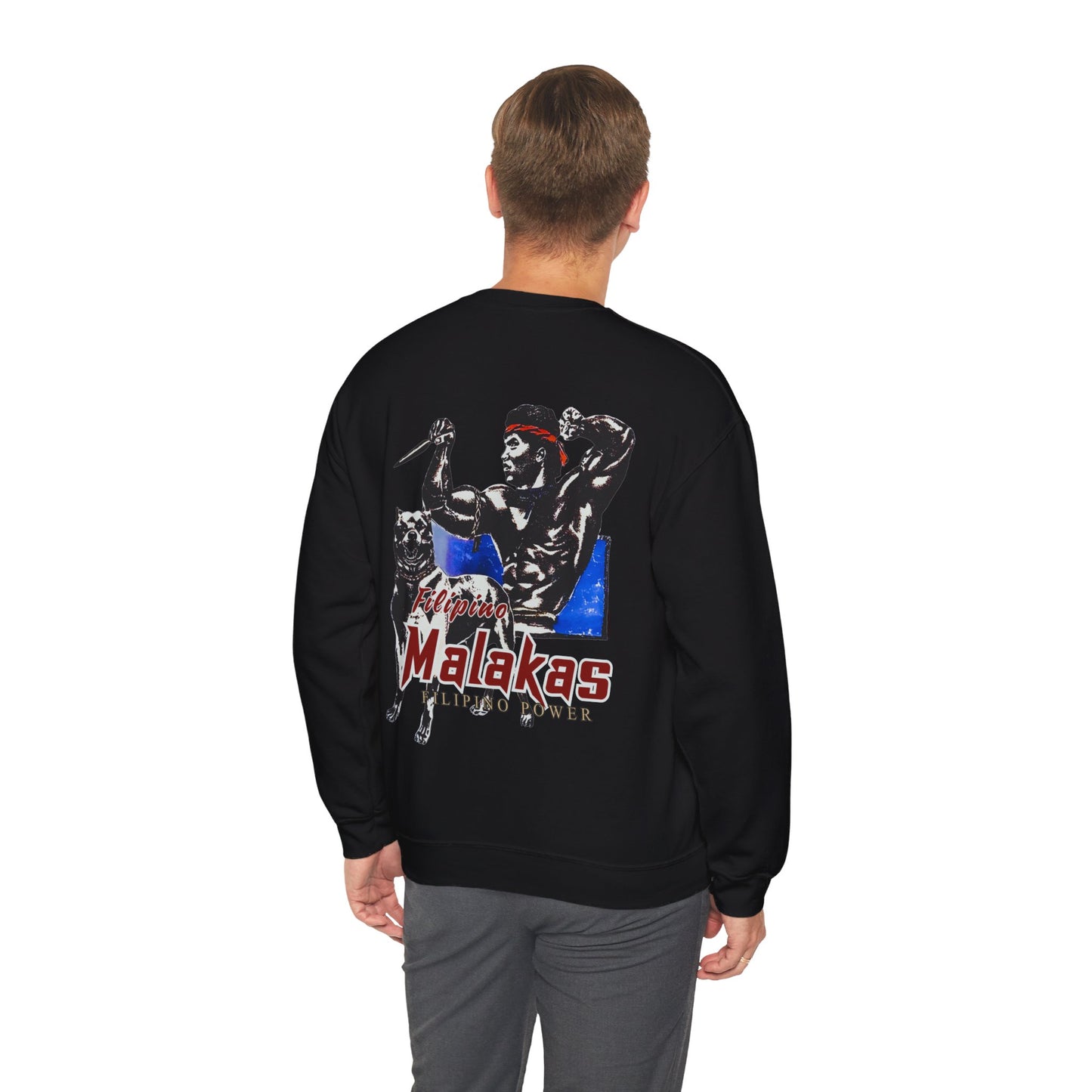 Filipino Strength Filipino Malakas Filipino Power Vintage Design 90s New Print Unisex Heavy Blend™ Crewneck Sweatshirt