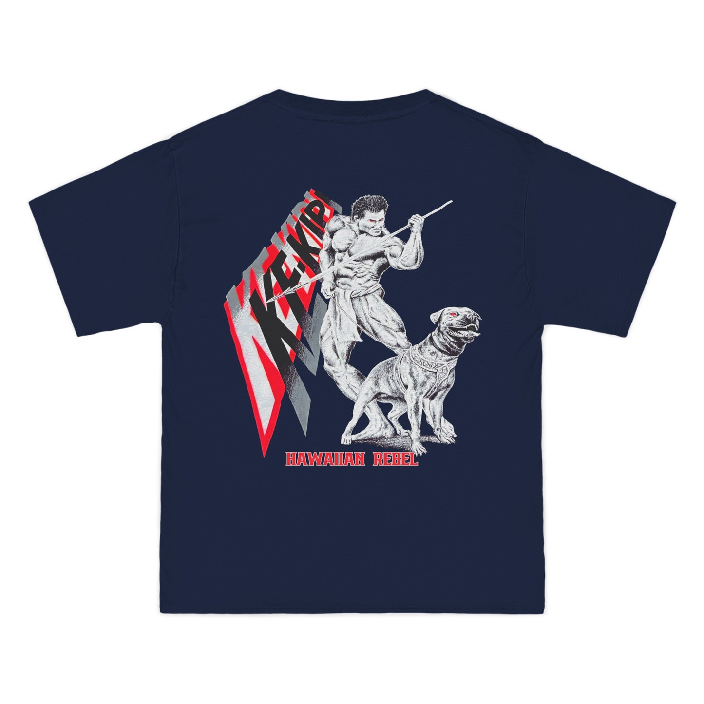 Hawaiian Strength Ke-Kipi Hawaiian Rebel Vintage Design 90s New Print Beefy-T® Short-Sleeve T-Shirt