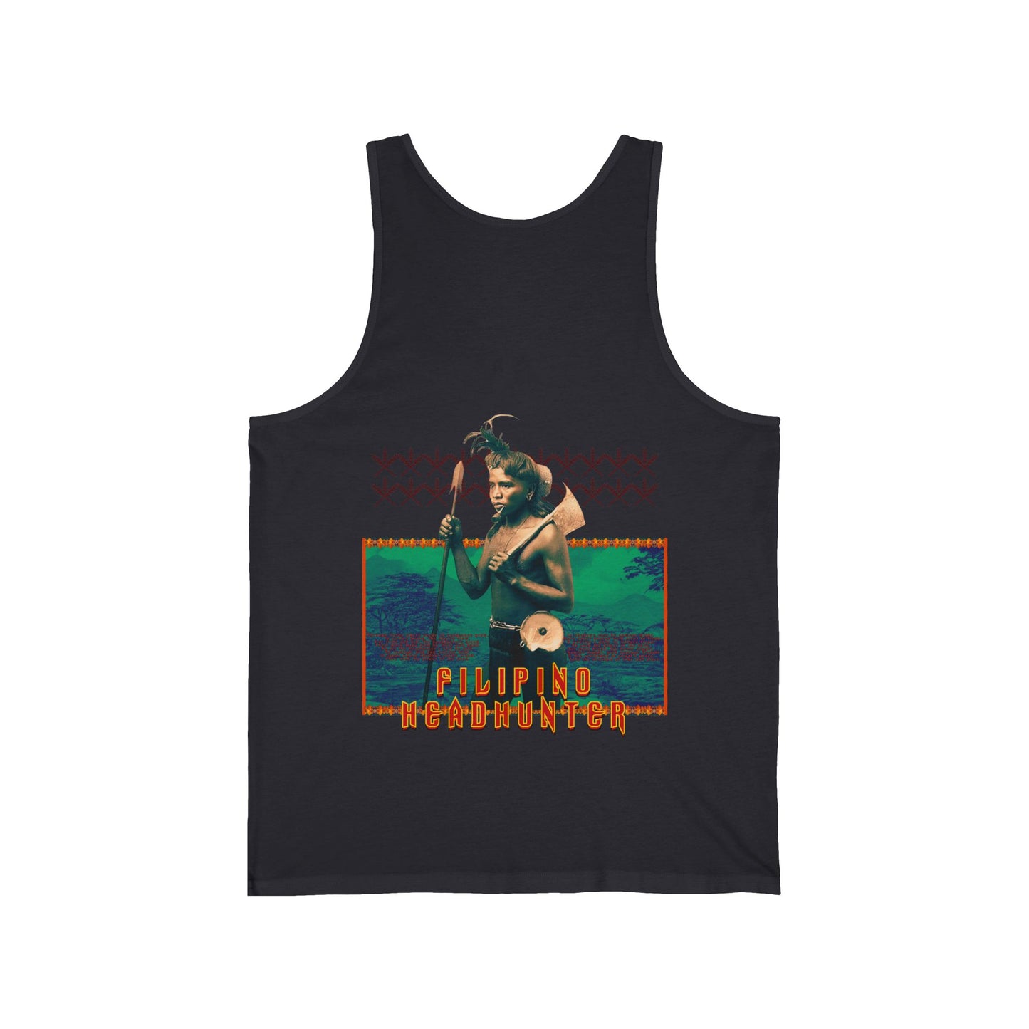 Filipino Strength Filipino HeadHunter Unisex Jersey Tank