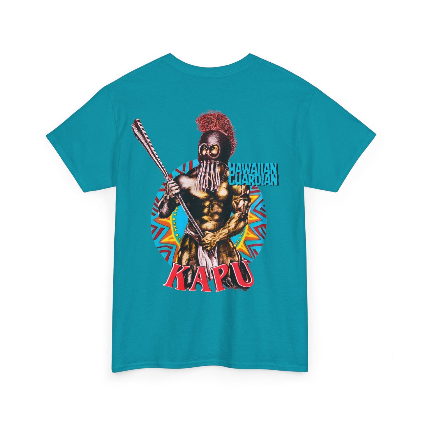 Hawaiian Strength Kapu Hawaiian Guardian Vintage Design 90s New Print T-shirt Unisex Heavy Cotton Tee