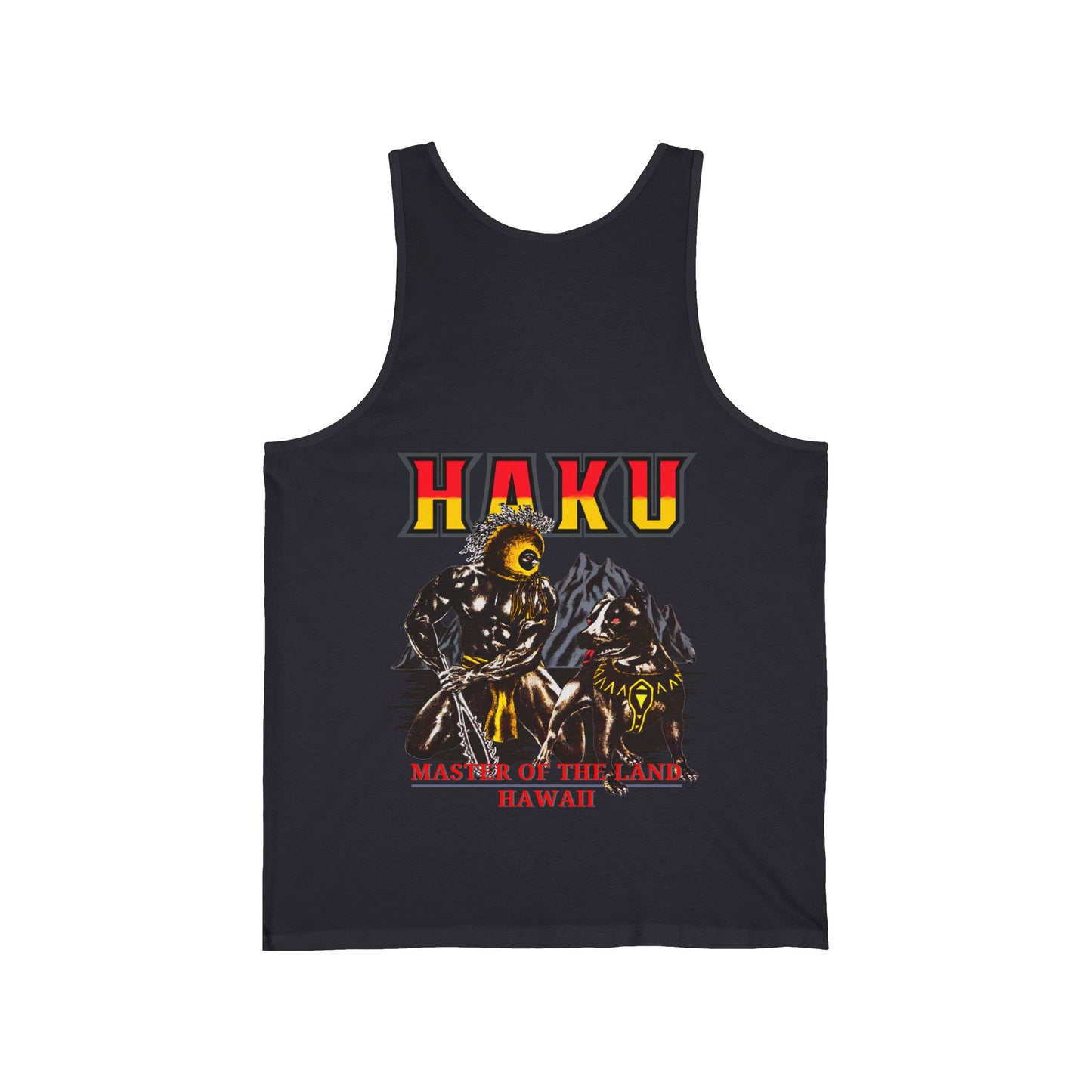 Hawaiian Strength Haku Master of the Land Hawaii Vintage Design 90s New Print Unisex Jersey Tank