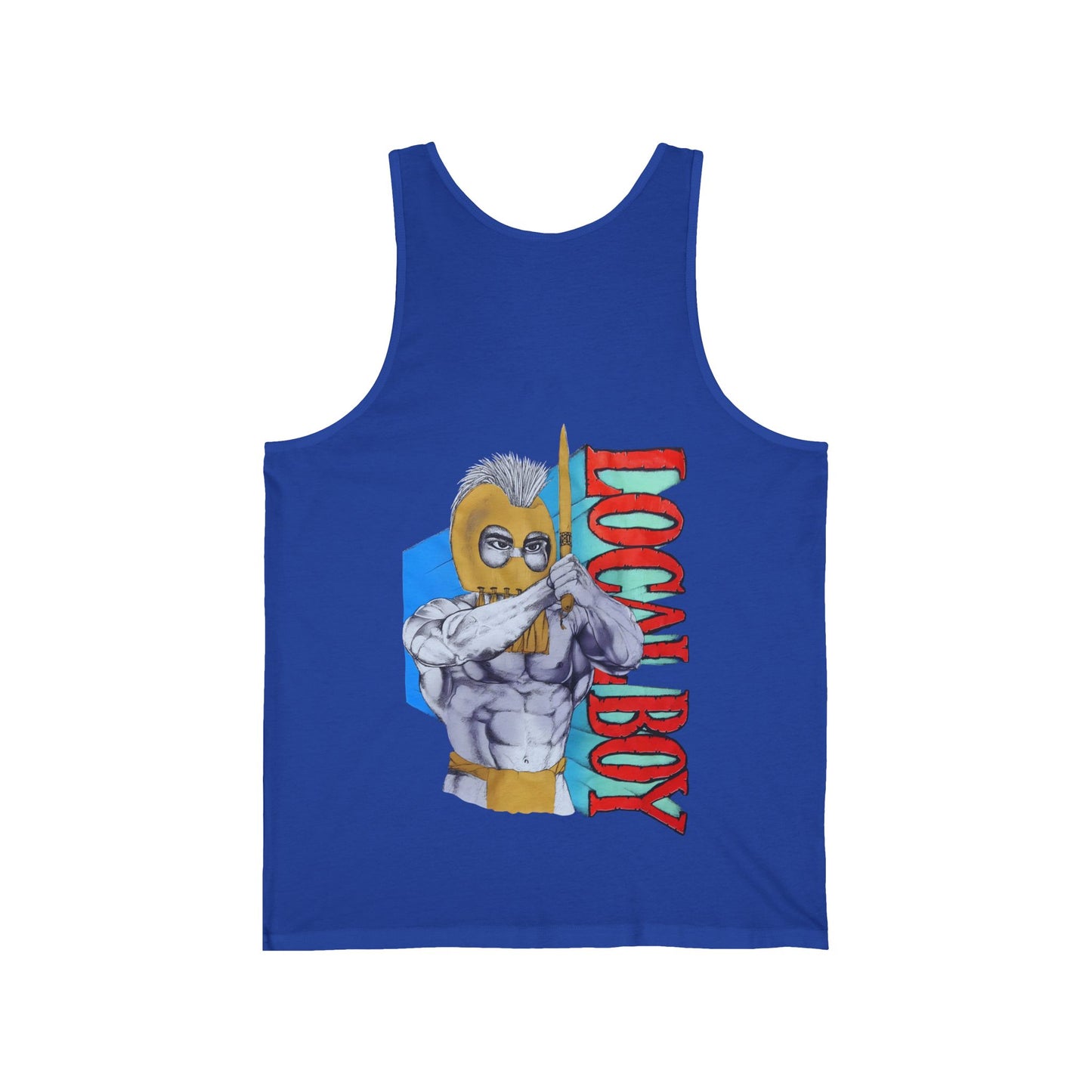 Hawaiian Strength Local Boy Vintage Design 90s New Print Unisex Jersey Tank