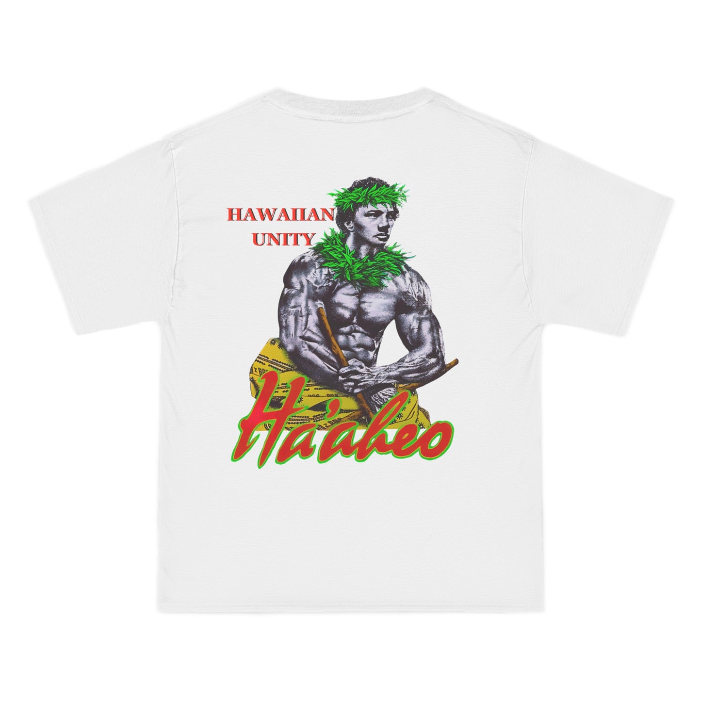 Hawaiian Strength Hawaiian Unity Ha'aheo Vintage Design 90s New Print Beefy-T® Short-Sleeve T-Shirt