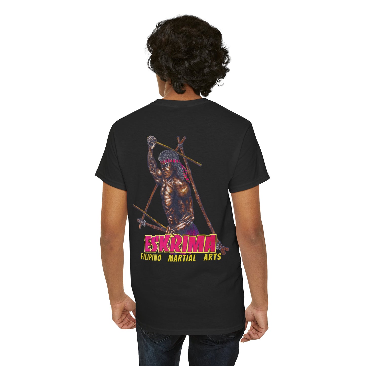 Filipino Strength Eskrima Filipino Martial Arts Unisex Heavy Cotton Tee